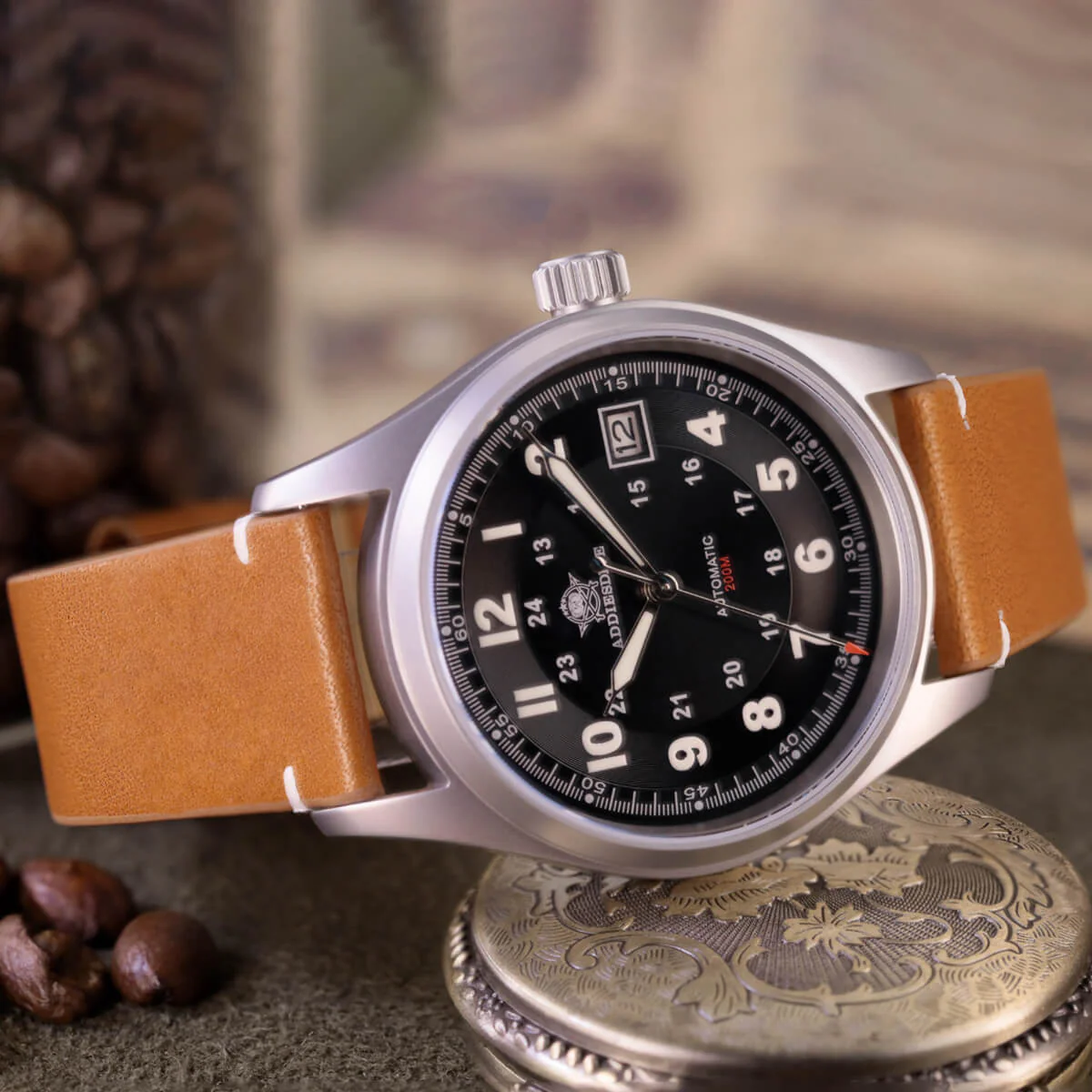 🔥Anniversary Sale🔥ADDIESDIVE® Men's Elegant Automatic Watch Diver 200M (AD2048) - Image 20