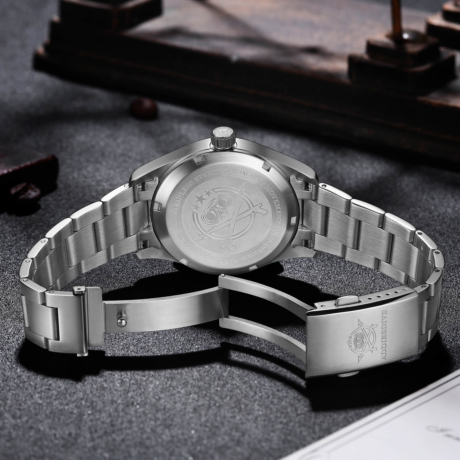 🔥Anniversary Sale🔥ADDIESDIVE® Men's Elegant Automatic Watch Diver 200M (AD2048) - Image 26