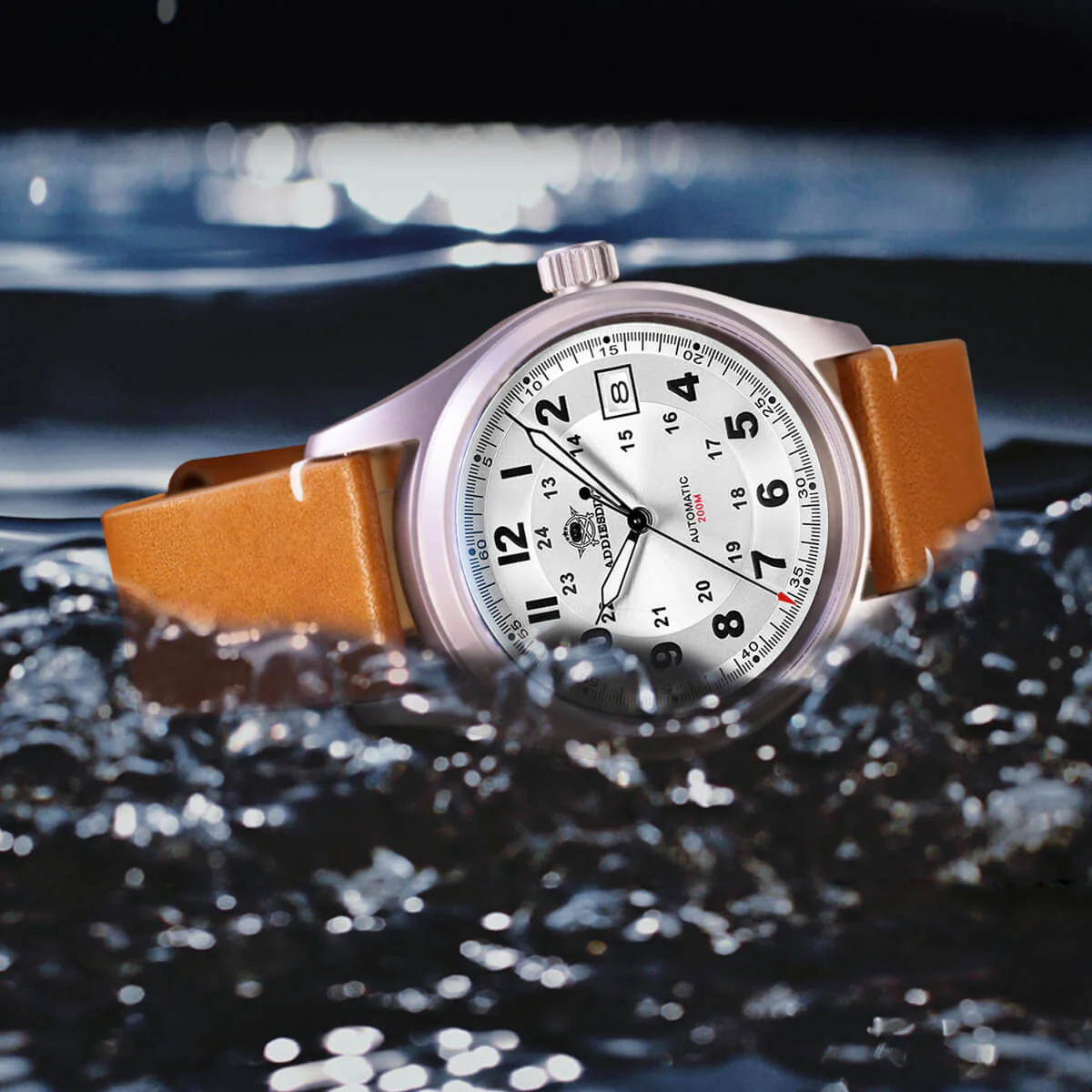 🔥Anniversary Sale🔥ADDIESDIVE® Men's Elegant Automatic Watch Diver 200M (AD2048) - Image 3