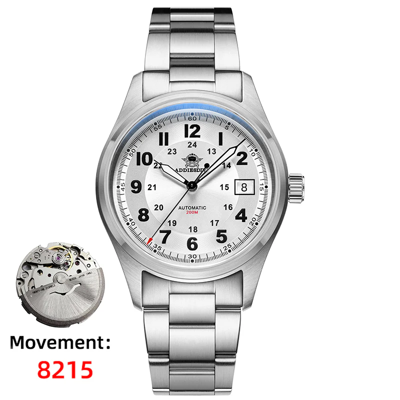 🔥Anniversary Sale🔥ADDIESDIVE® Men's Elegant Automatic Watch Diver 200M (AD2048) - Image 64