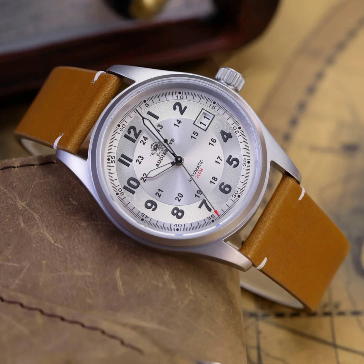 🔥Anniversary Sale🔥ADDIESDIVE® Men's Elegant Automatic Watch Diver 200M (AD2048) - Image 9