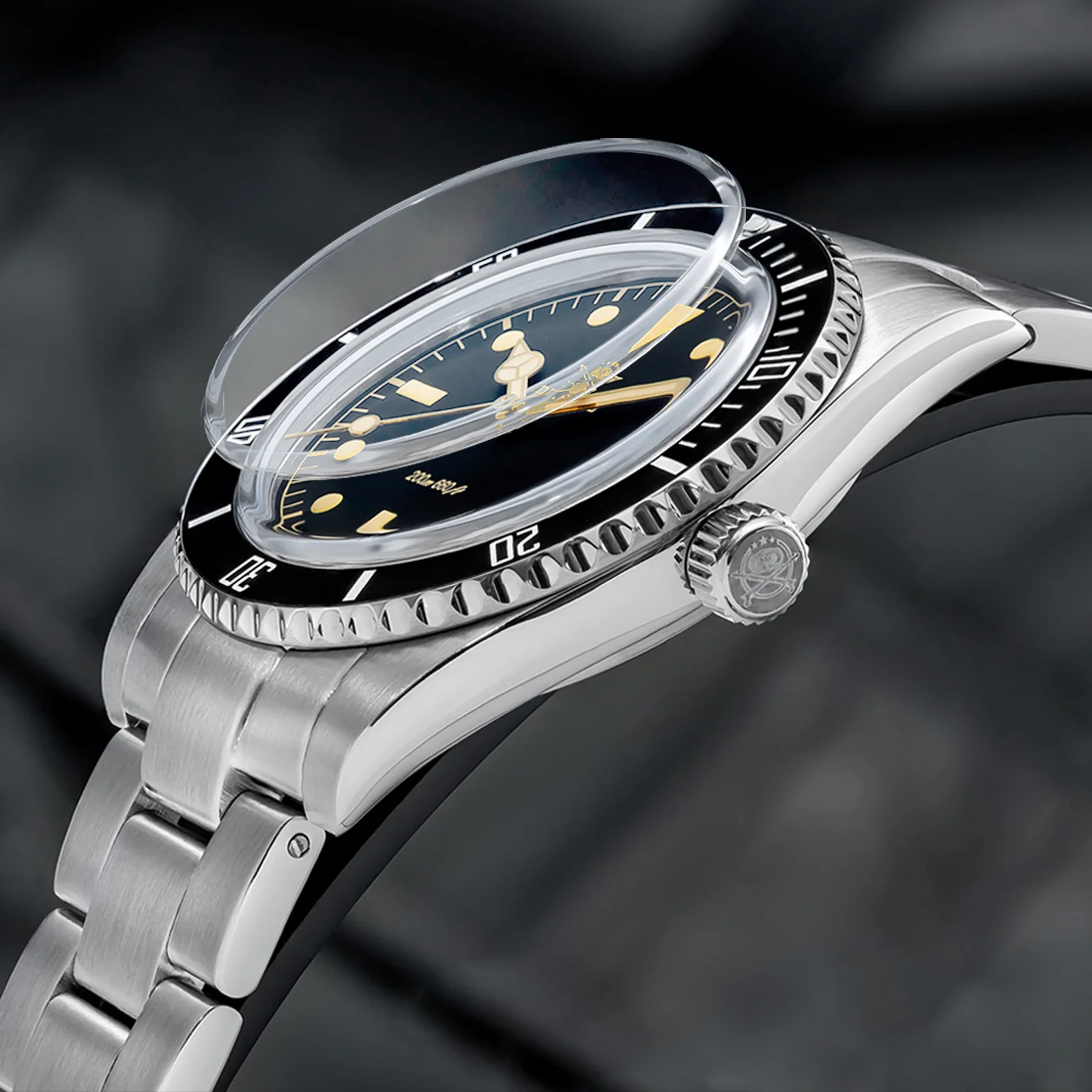 ADDIESDIVE 39mm Quartz Watch with Bi-directional Rotating Bezel AD2072 - Image 4