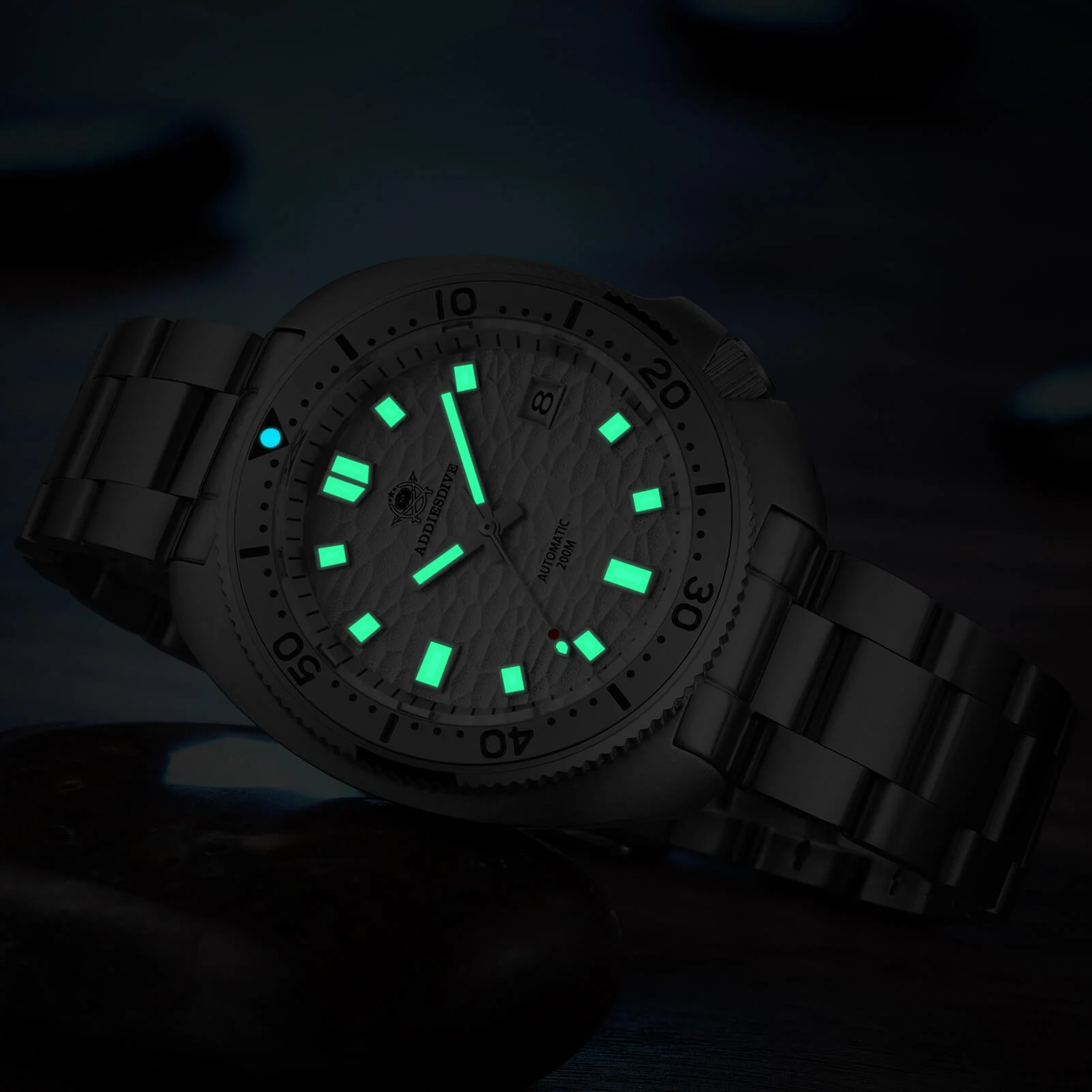 ADDIESDIVE®Turtle White Automatic Dive Watch 1970 Captain Willard Homage ( AD2117) - Image 10