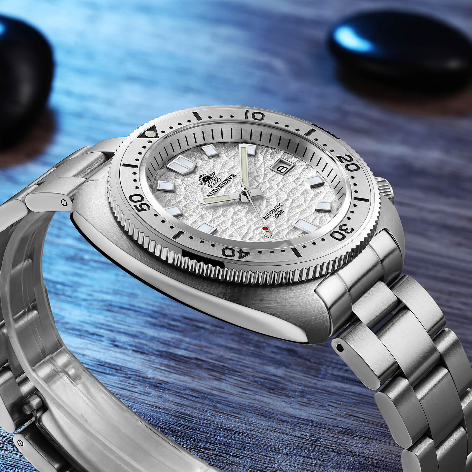 ADDIESDIVE®Turtle White Automatic Dive Watch 1970 Captain Willard Homage ( AD2117) - Image 4