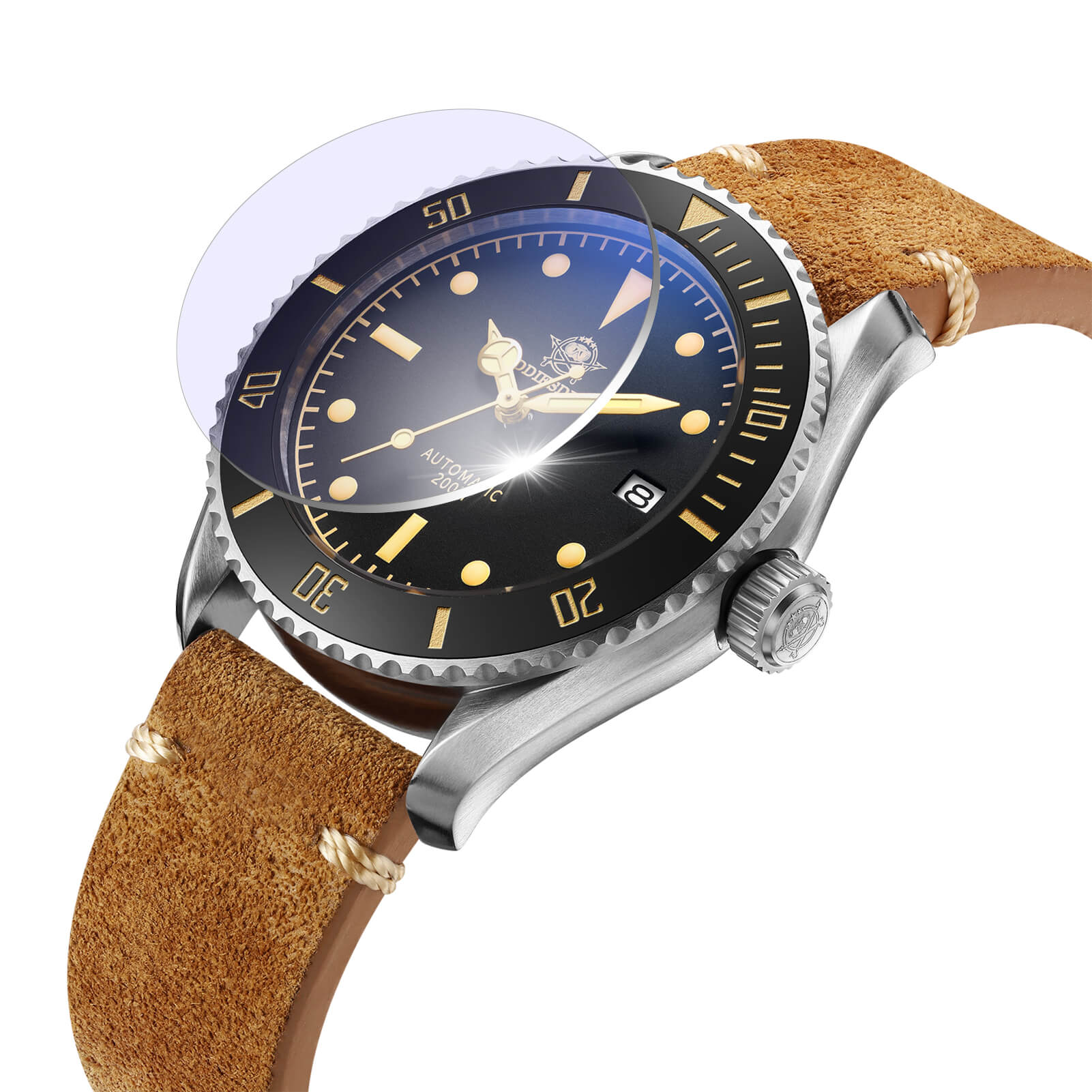 ADDIESDIVE® 40mm Dive Watch Automatic Scuba Watch AD2101 - Image 14