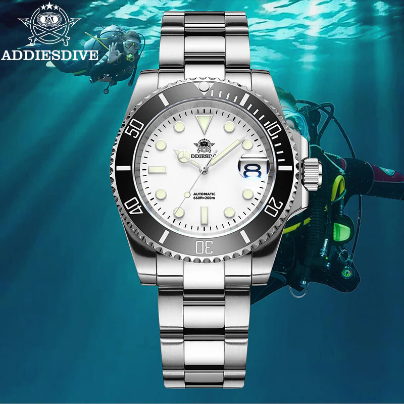 Addiesdive Automatic Watch Diver's 200M NH35 (H3D-AC) - Image 5