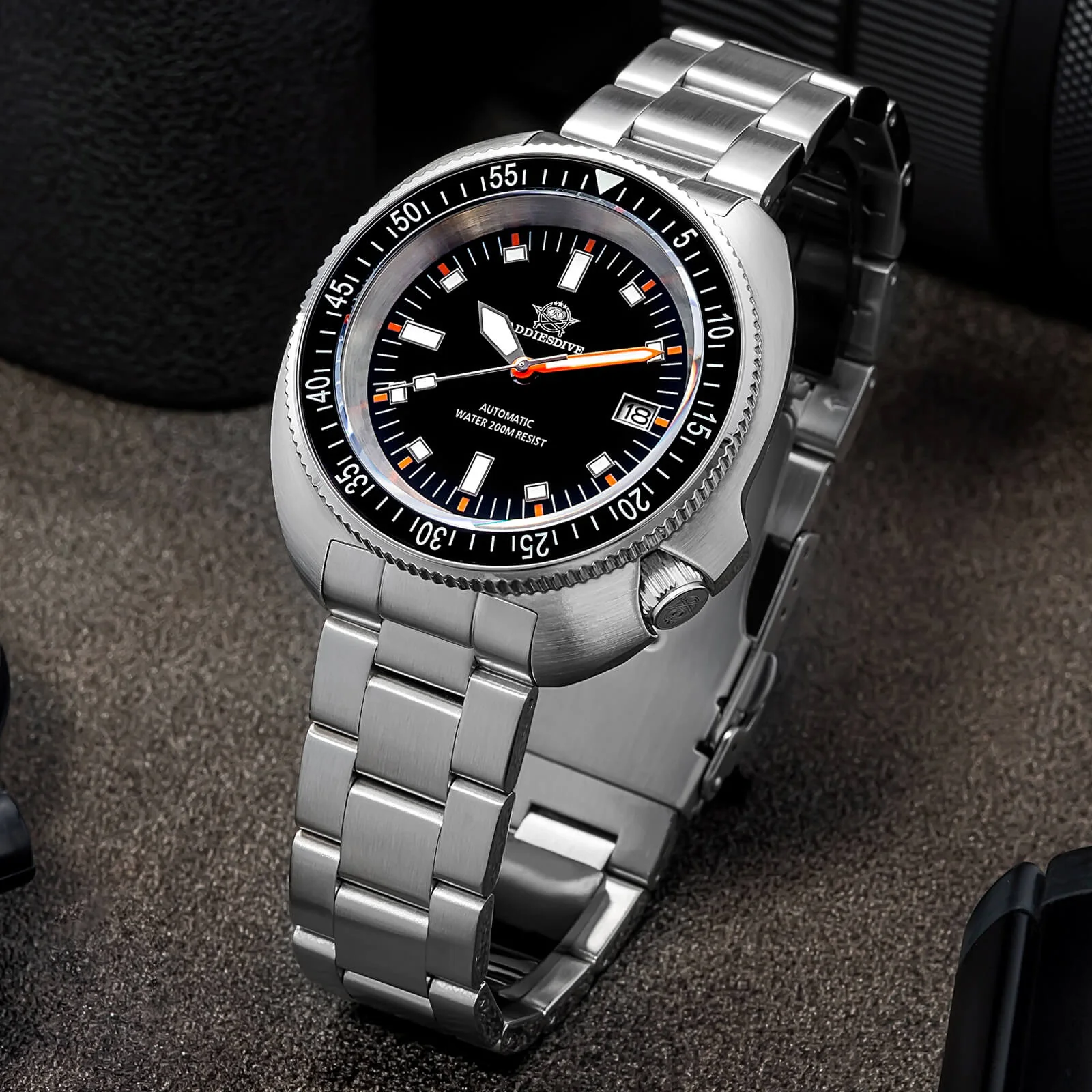 ★Flash Sale★ADDIESDIVE Retro Captain Willard Dive Watch AD2081 - Image 5