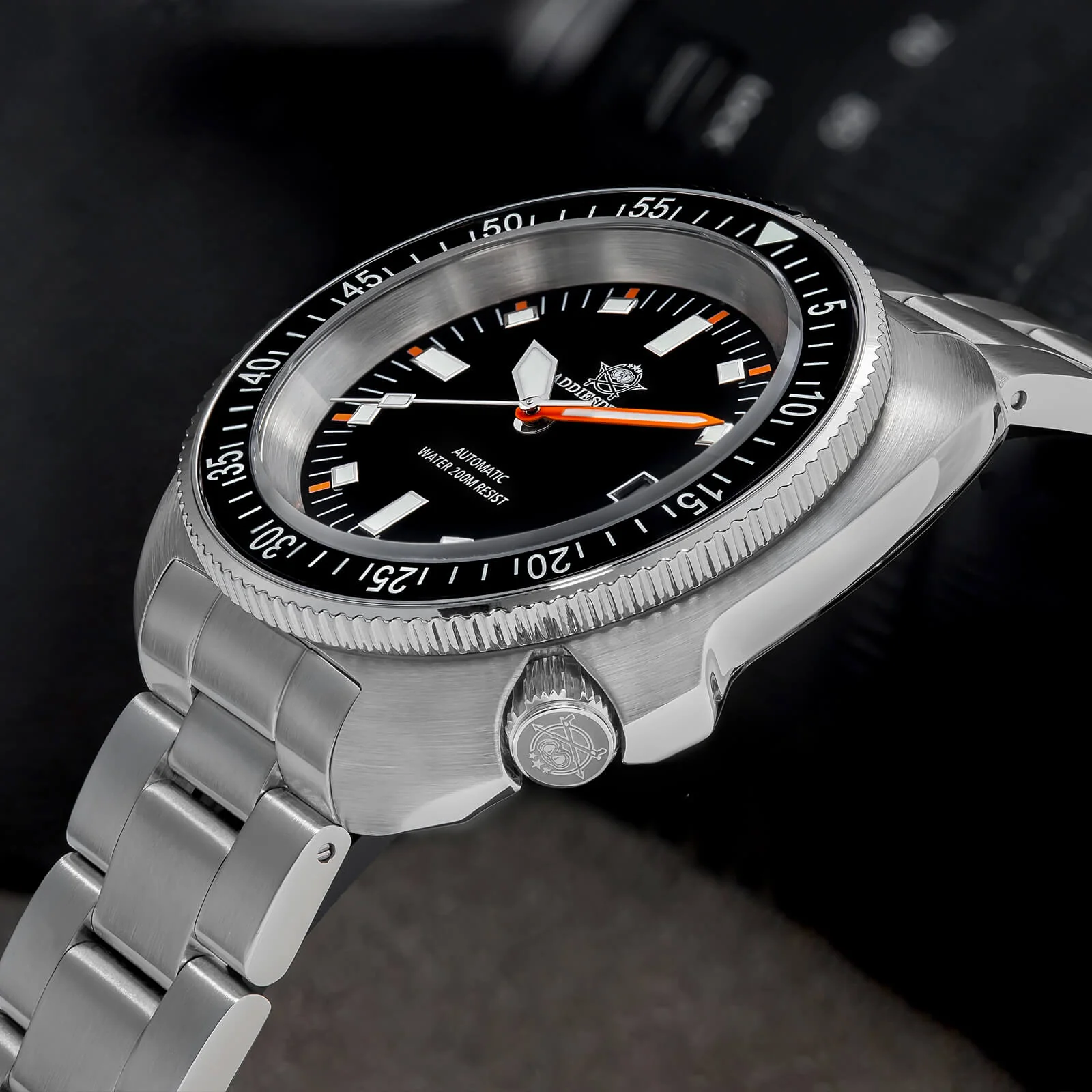 ★Flash Sale★ADDIESDIVE Retro Captain Willard Dive Watch AD2081 - Image 6