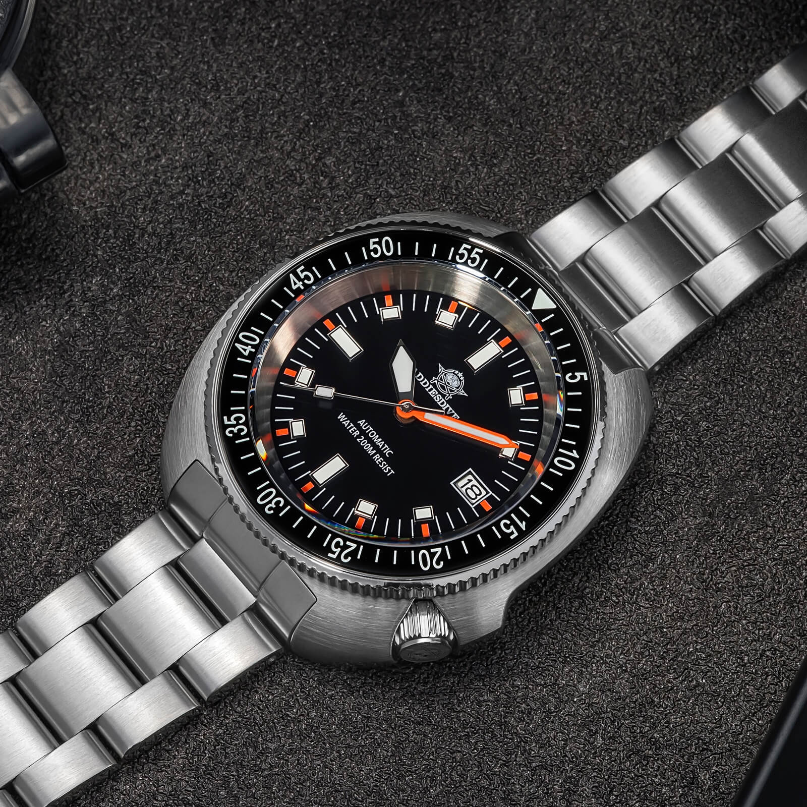 ★Flash Sale★ADDIESDIVE Retro Captain Willard Dive Watch AD2081 - Image 7