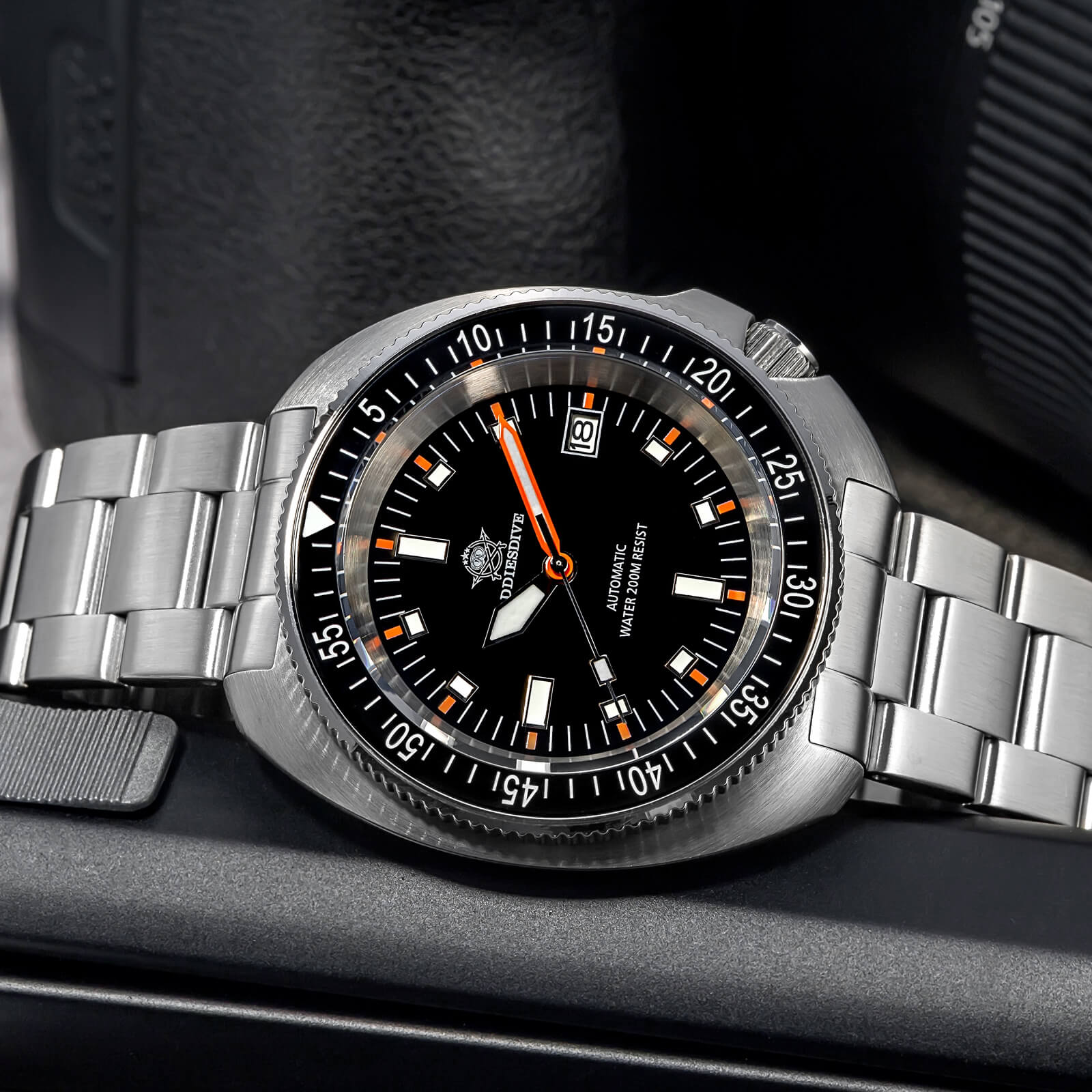 ★Flash Sale★ADDIESDIVE Retro Captain Willard Dive Watch AD2081 - Image 8