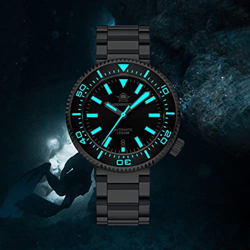 ADDIESDIVE Diver 1000M Professional Diving Watch 45MM (MY-H6) - Image 3