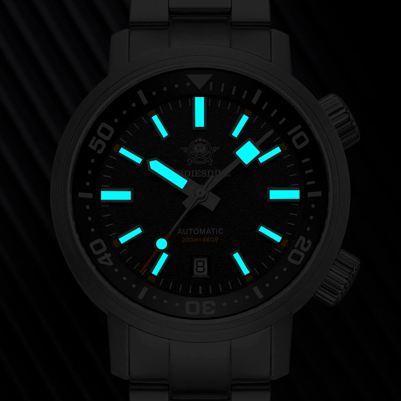 Addiesdive Diver’s Automatic Watch with Internal Rotating Bezel AD2541 - Image 17