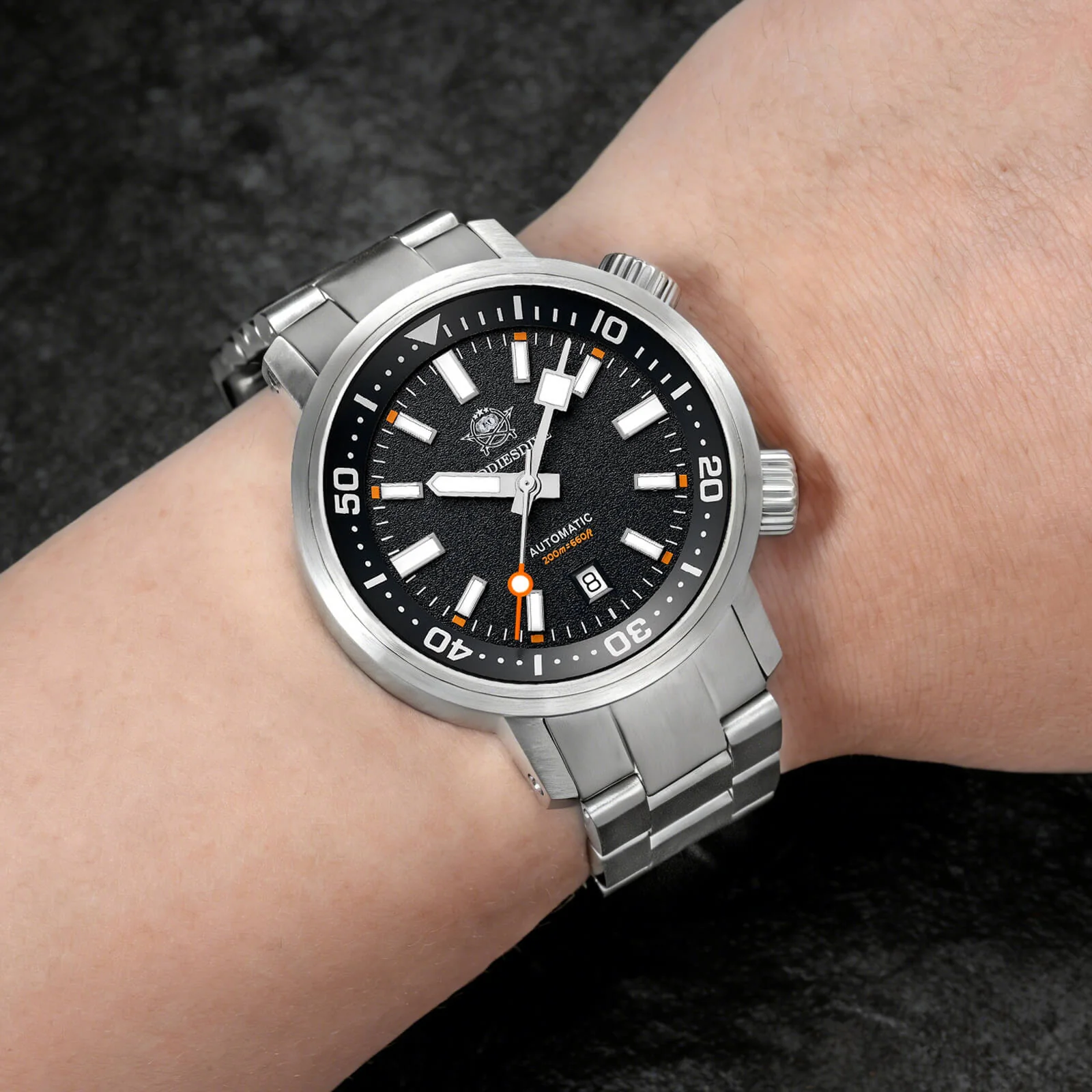 Addiesdive Diver’s Automatic Watch with Internal Rotating Bezel AD2541 - Image 20
