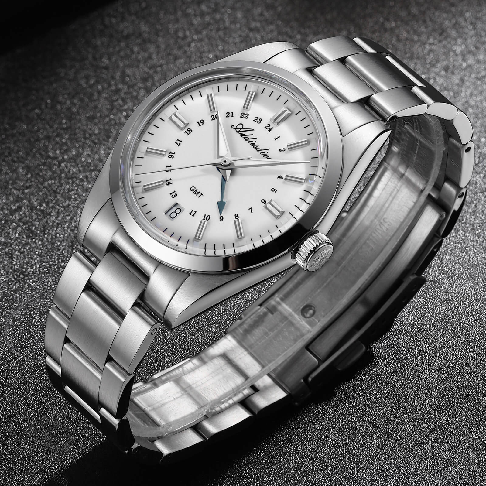 🔥Anniversary Sale🔥ADDIESDIVE Elegance Collection GMT Quartz Watch AD2065 - Image 18