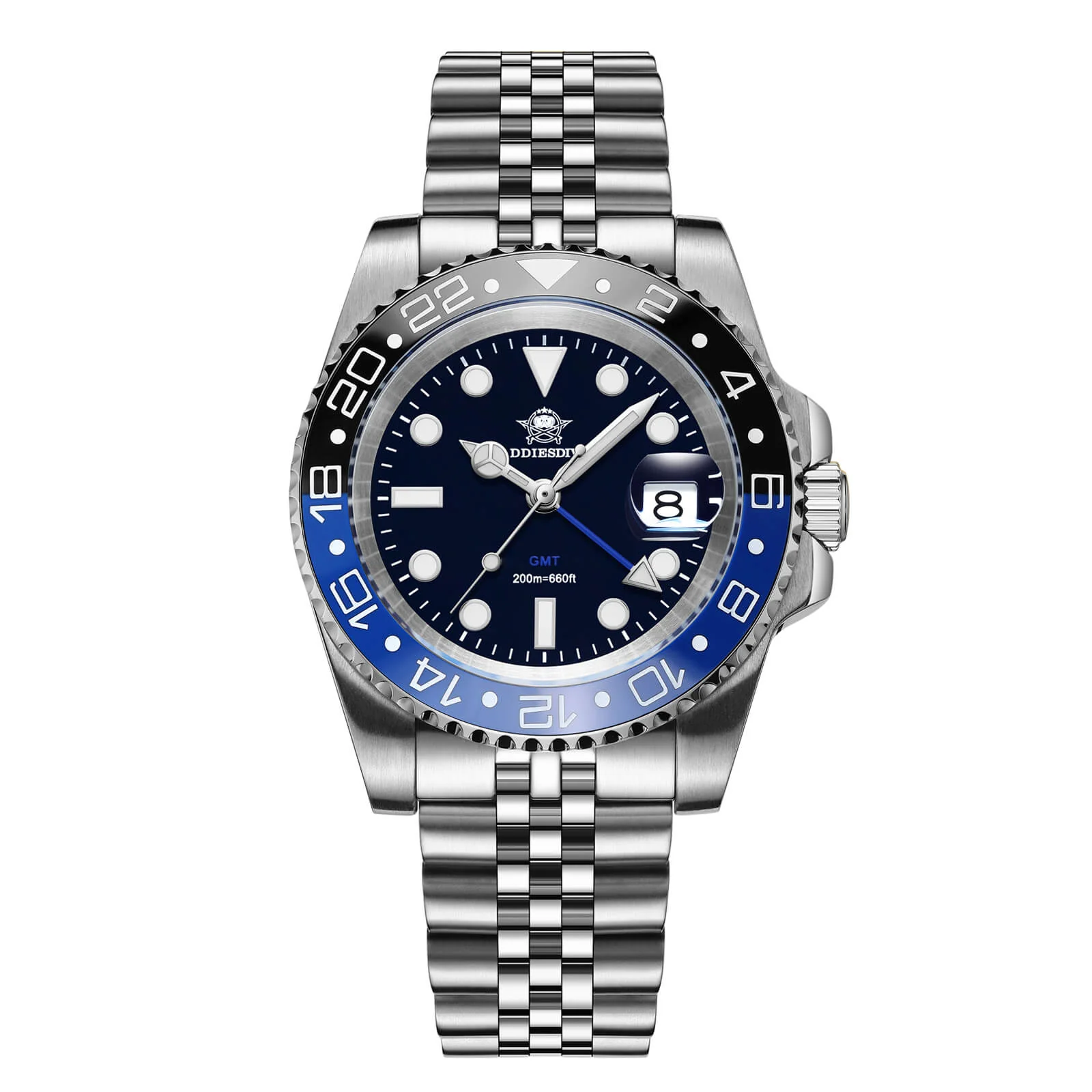 🔥Anniversary Sale🔥ADDIESDIVE Water Ghost Luxury Dive Watch GMT Quartz Watch AD2050-with Calendar - Image 19