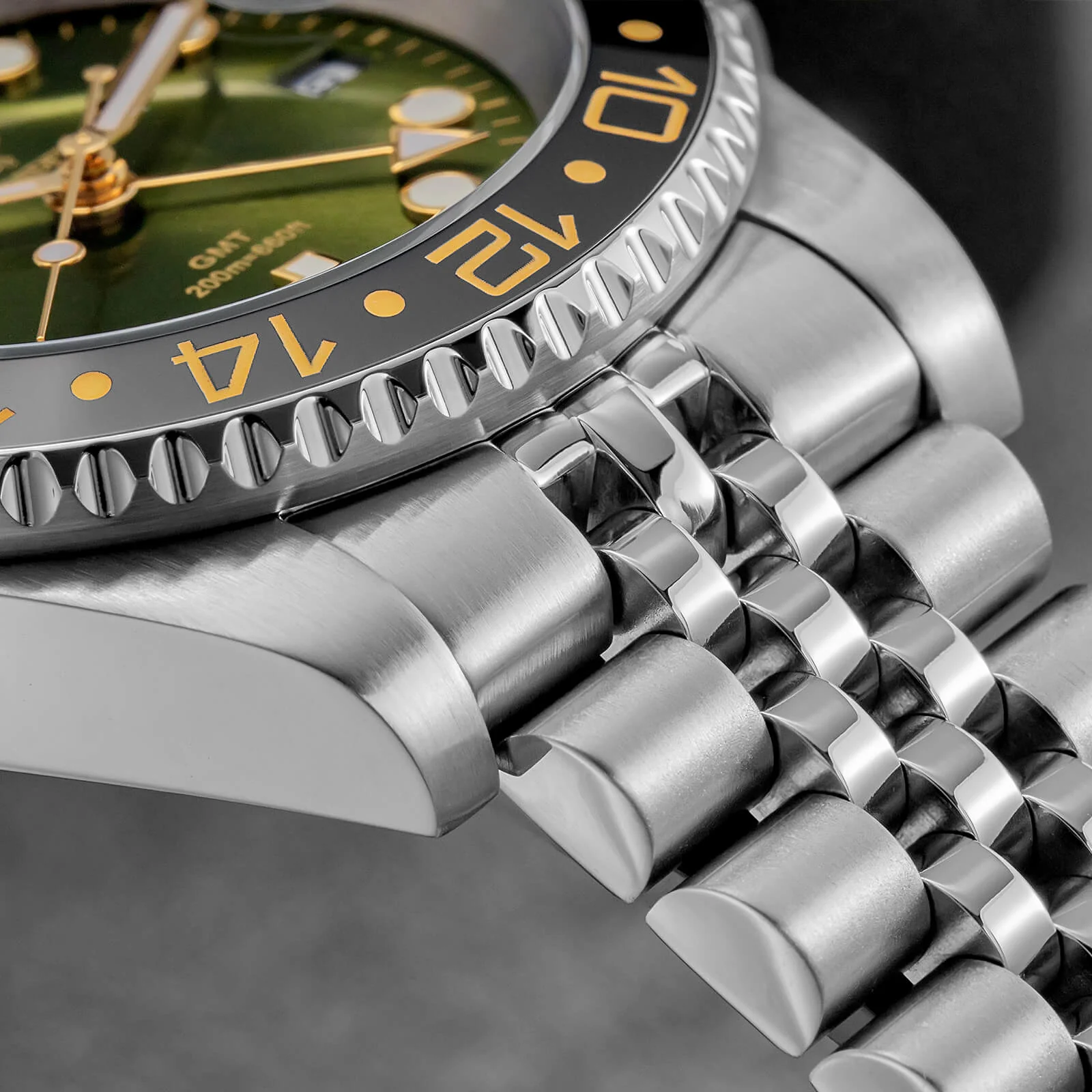 🔥Anniversary Sale🔥ADDIESDIVE Water Ghost Luxury Dive Watch GMT Quartz Watch AD2050-with Calendar - Image 27