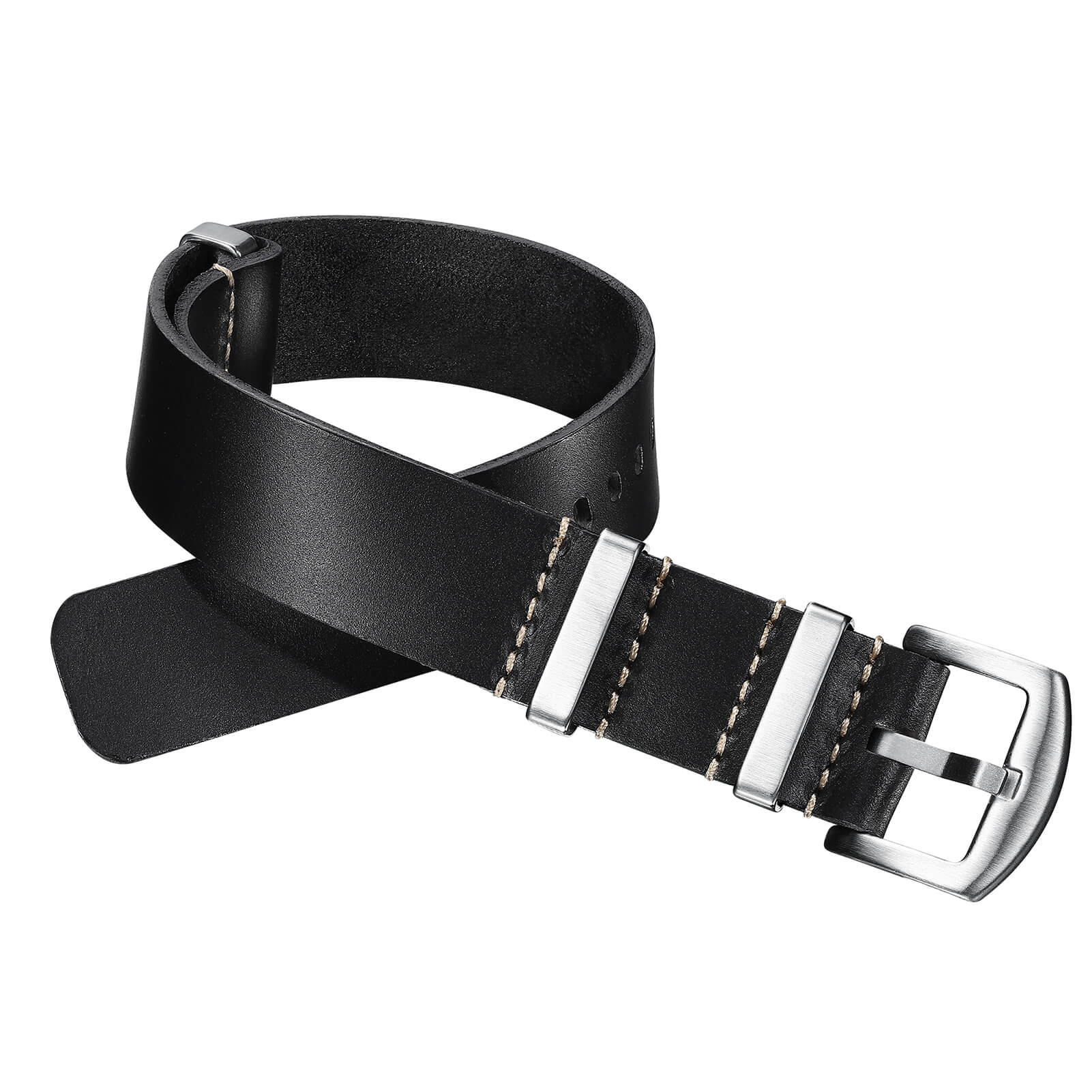 🔥Anniversary Sale🔥ADDIESDIVE Leather Watch Strap for Men, 20mm - Image 23