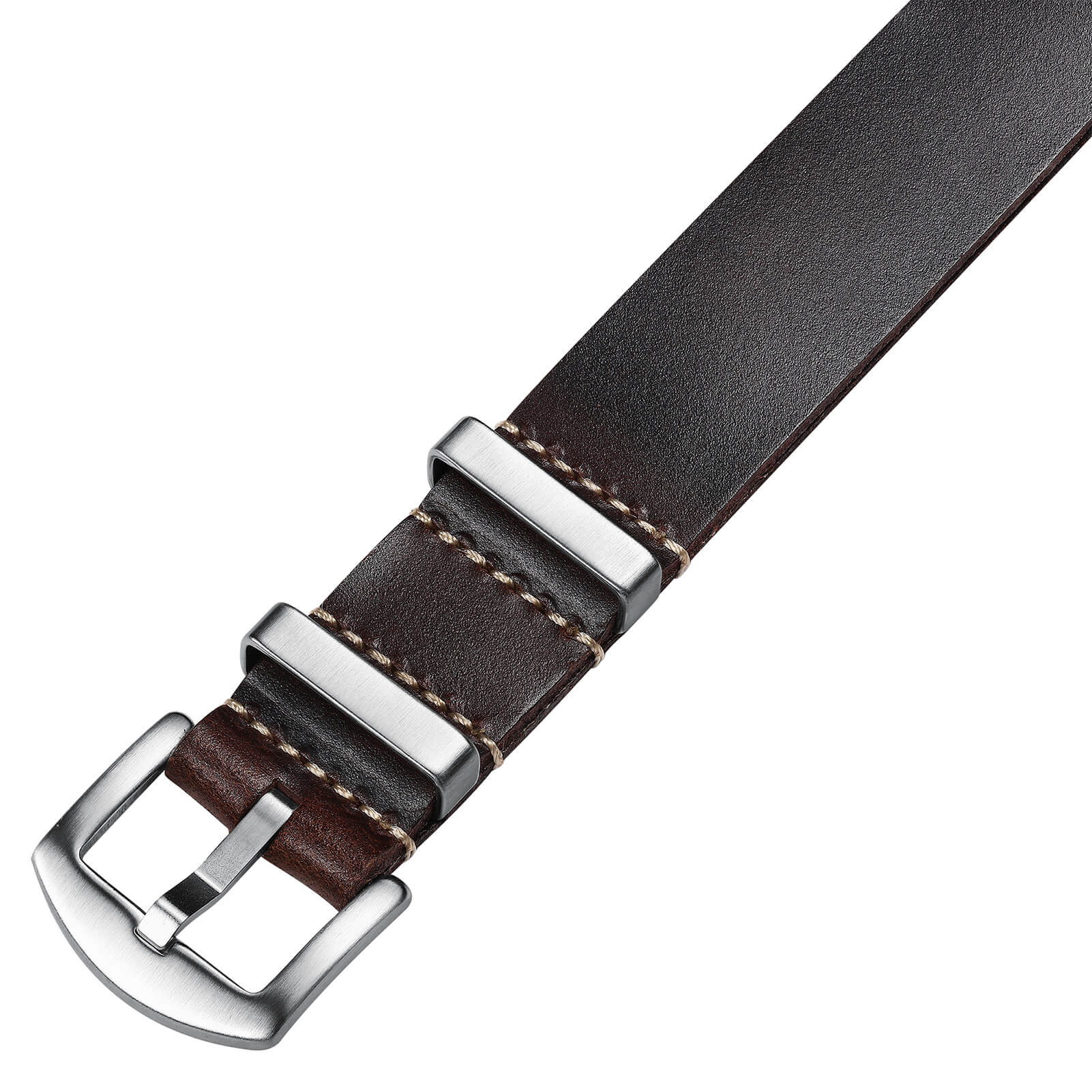 🔥Anniversary Sale🔥ADDIESDIVE Leather Watch Strap for Men, 20mm - Image 8