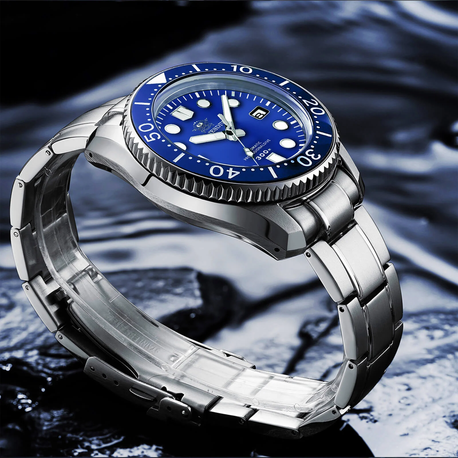 ADDIESDIVE® Marinemaster 300 Luxury Men's Automatic (MY-H7) - Image 12