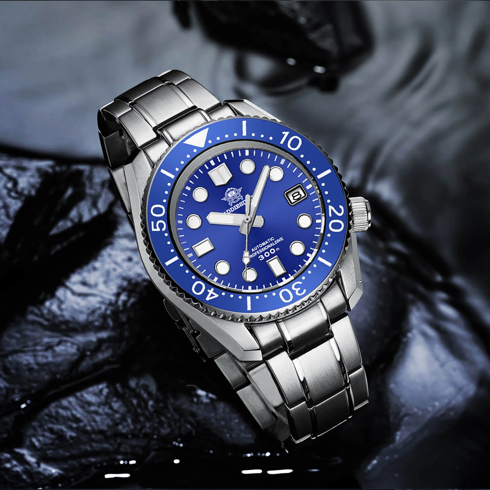 ADDIESDIVE® Marinemaster 300 Luxury Men's Automatic (MY-H7) - Image 15