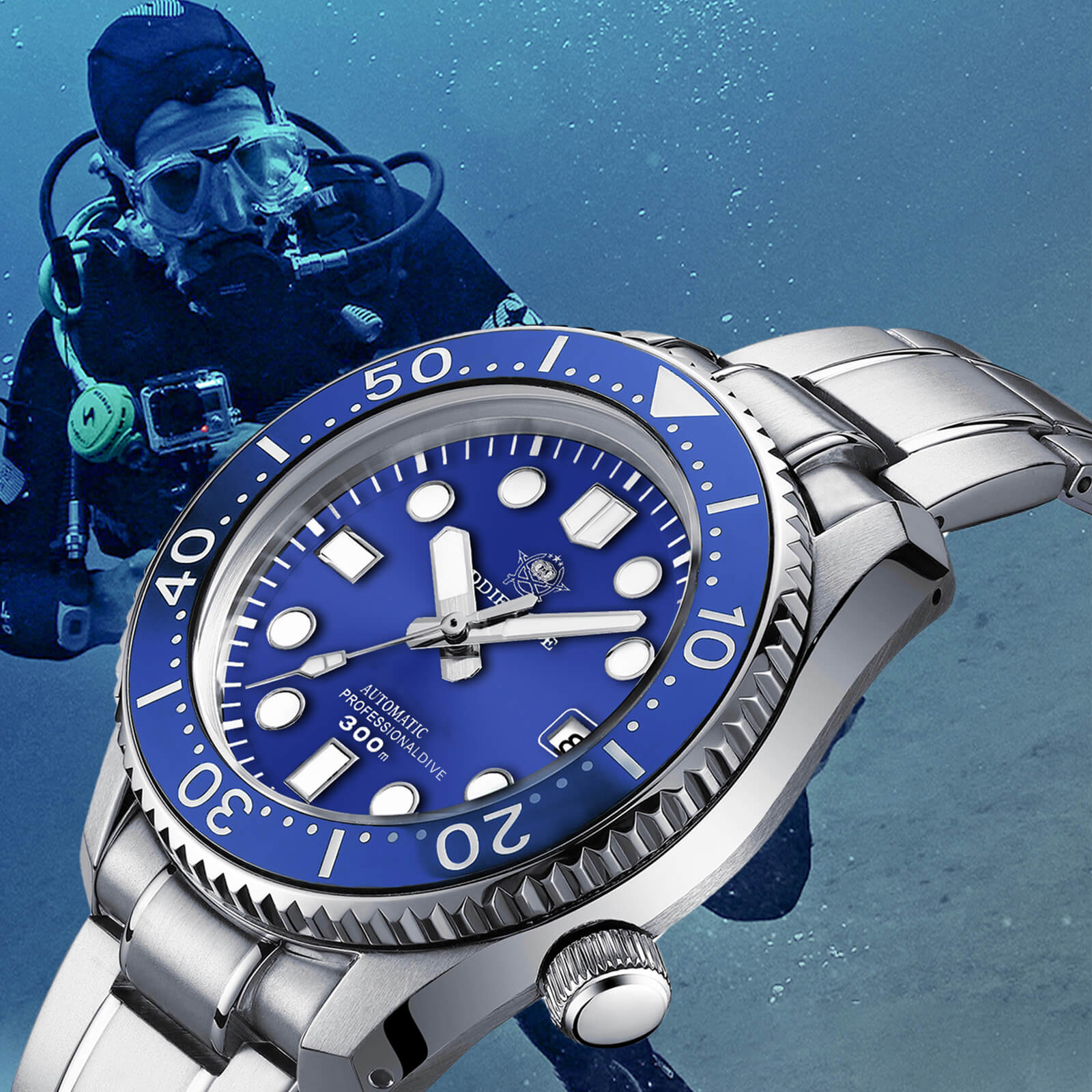 ADDIESDIVE® Marinemaster 300 Luxury Men's Automatic (MY-H7) - Image 6