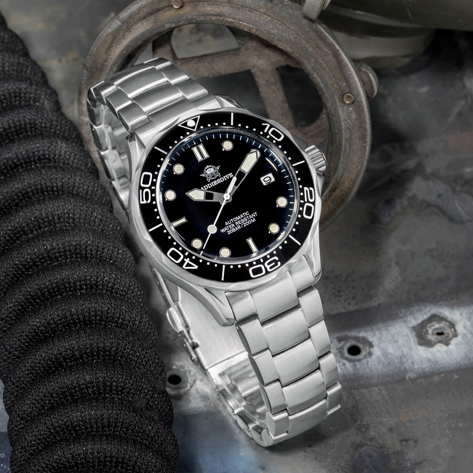 ADDIESDIVE® Seamaster Men's Automatic Divers Watch AD2106 - Image 24