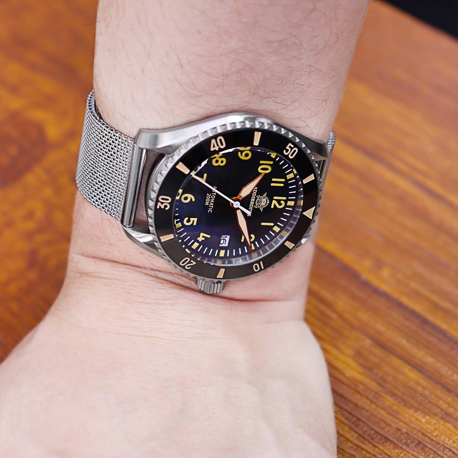 ADDIESDIVE Men's Automatic Watch Diver 200M （MY-H9） - Image 18