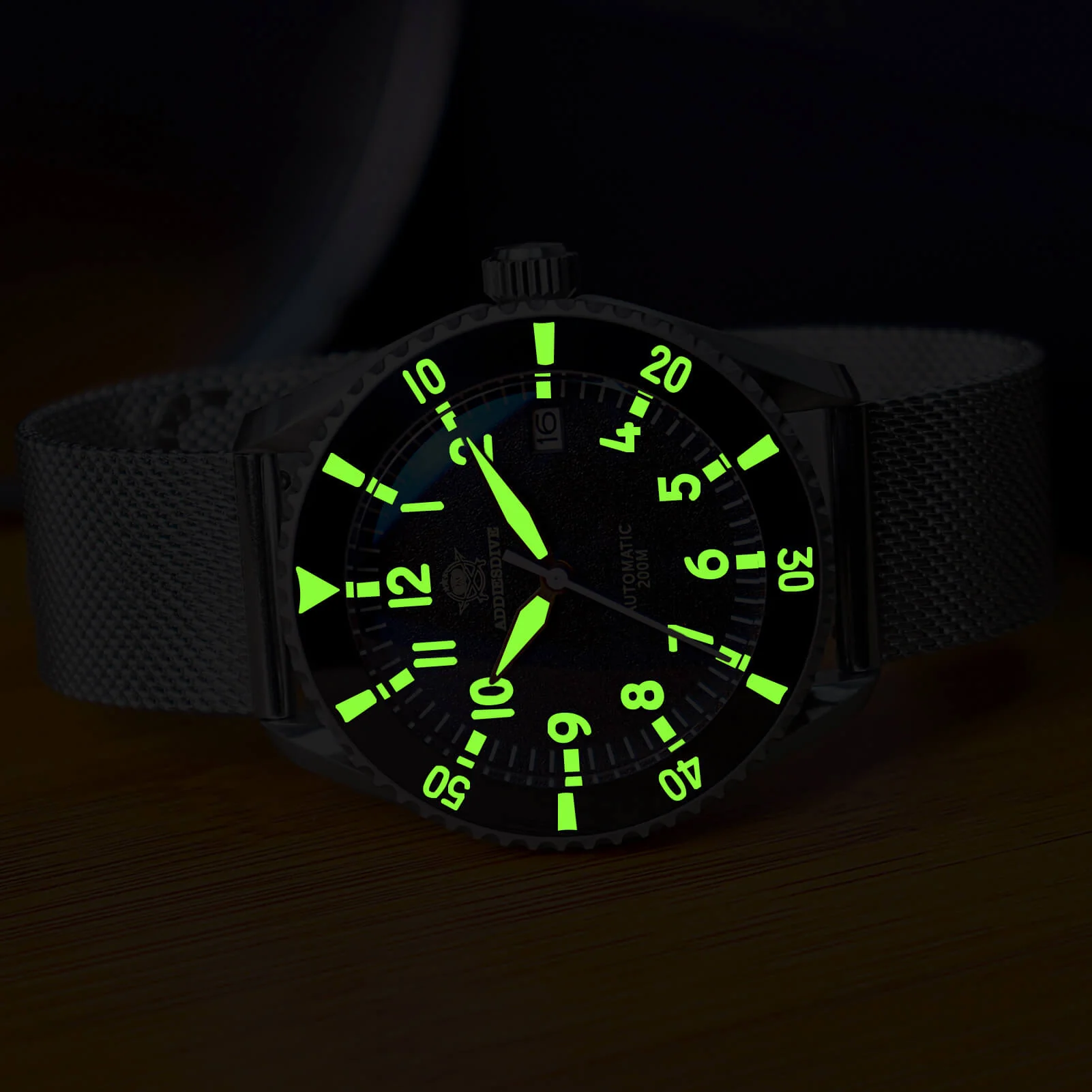 ADDIESDIVE Men's Automatic Watch Diver 200M （MY-H9） - Image 19