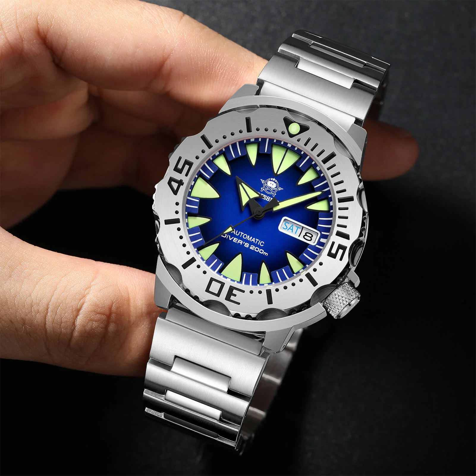 ADDIESDIVE® Monster Men's Diver Automatic Watches (AD2103) - Image 4
