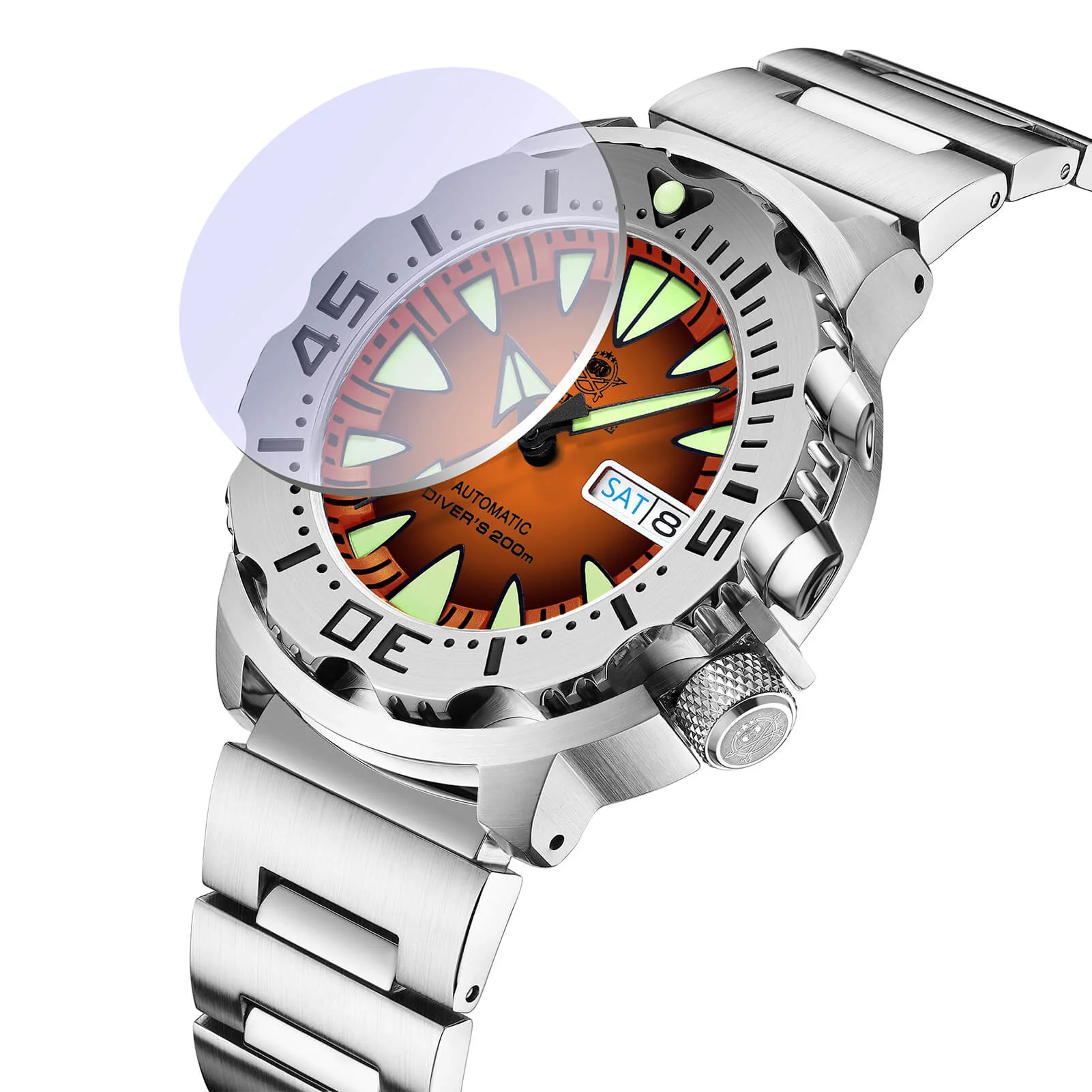 ADDIESDIVE® Monster Men's Diver Automatic Watches (AD2103) - Image 6