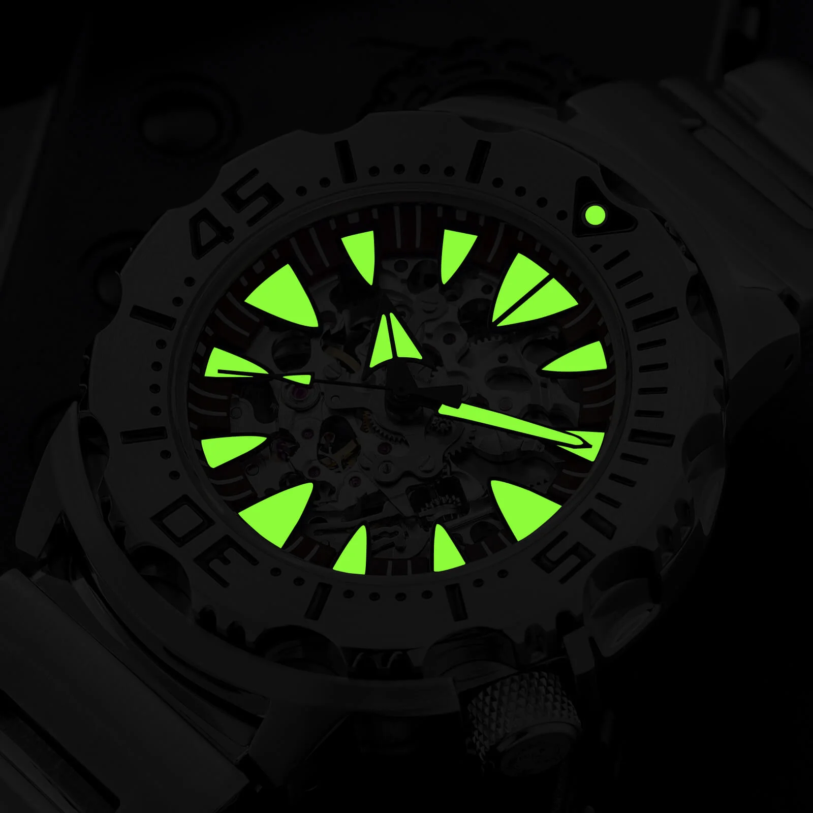 🔥Anniversary Sale🔥ADDIESDIVE OceanMonster Dive Watch AD2103-skeleton - Image 10