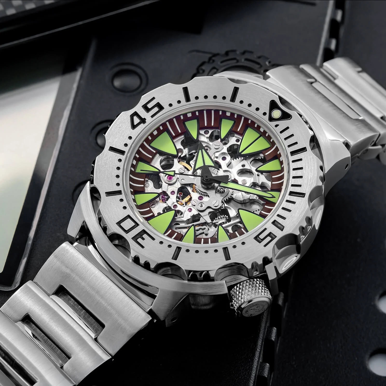 🔥Anniversary Sale🔥ADDIESDIVE OceanMonster Dive Watch AD2103-skeleton - Image 18
