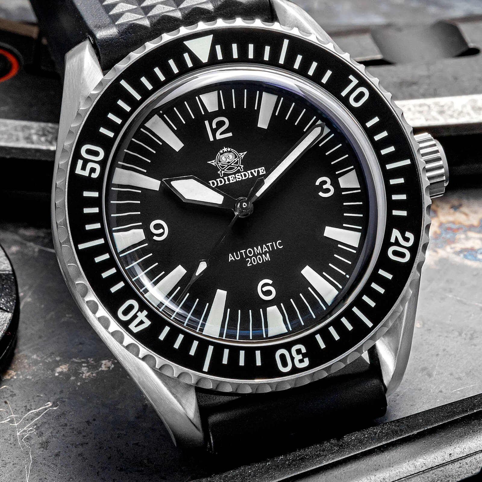 ADDIESDIVE Sharkmaster 300 Automatic Dive Watch AD2056 - Image 4