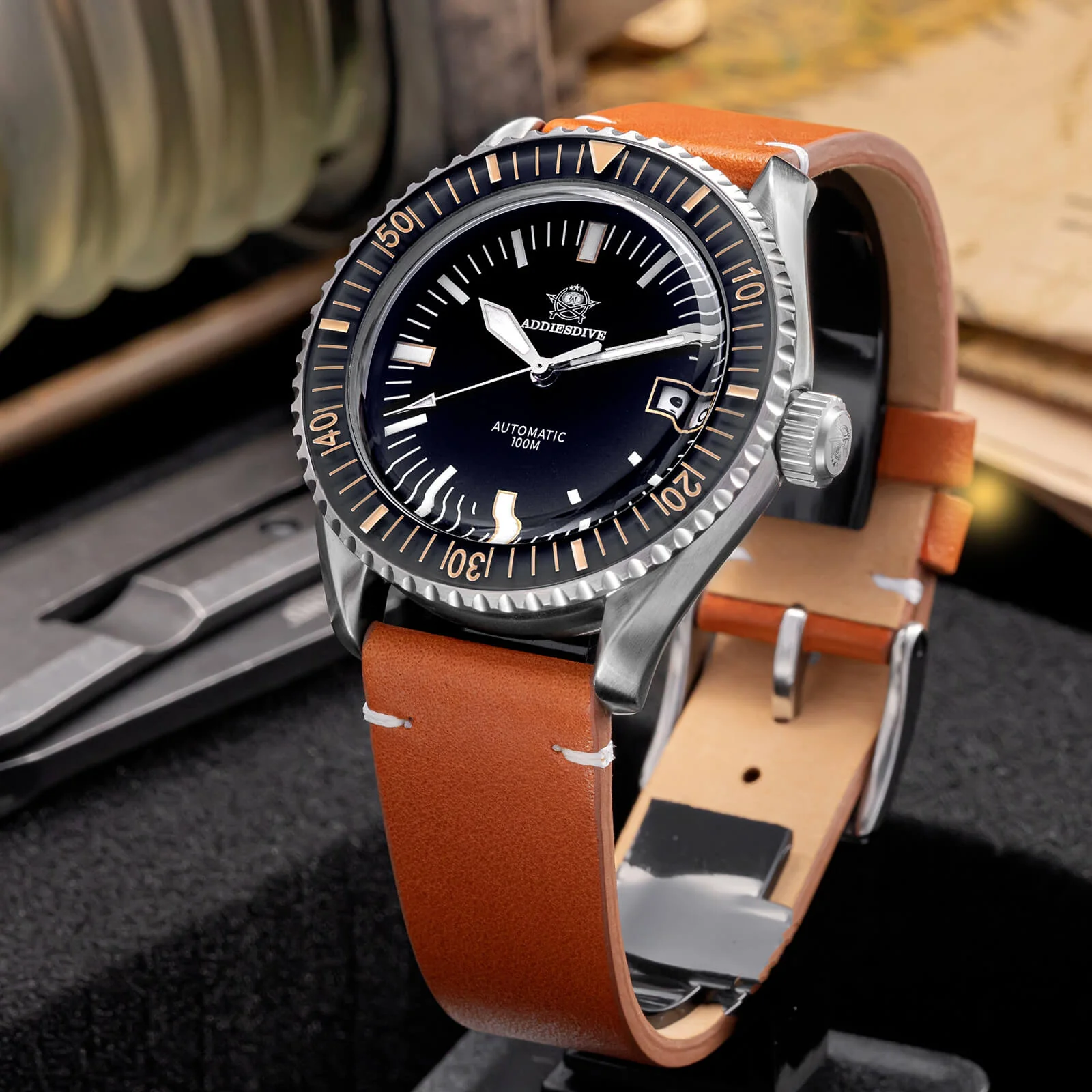 ADDIESDIVE Milsub Automatic Dive Watch AD2058 - Image 13