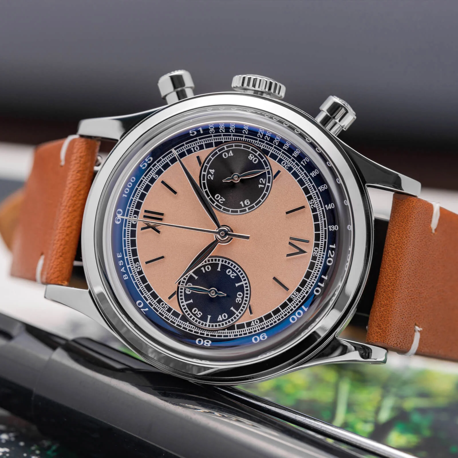 ADDIESDIVE Panda BB Chronograph Retro Men Watch 38mm Quartz Watch, AD2037 - Image 17