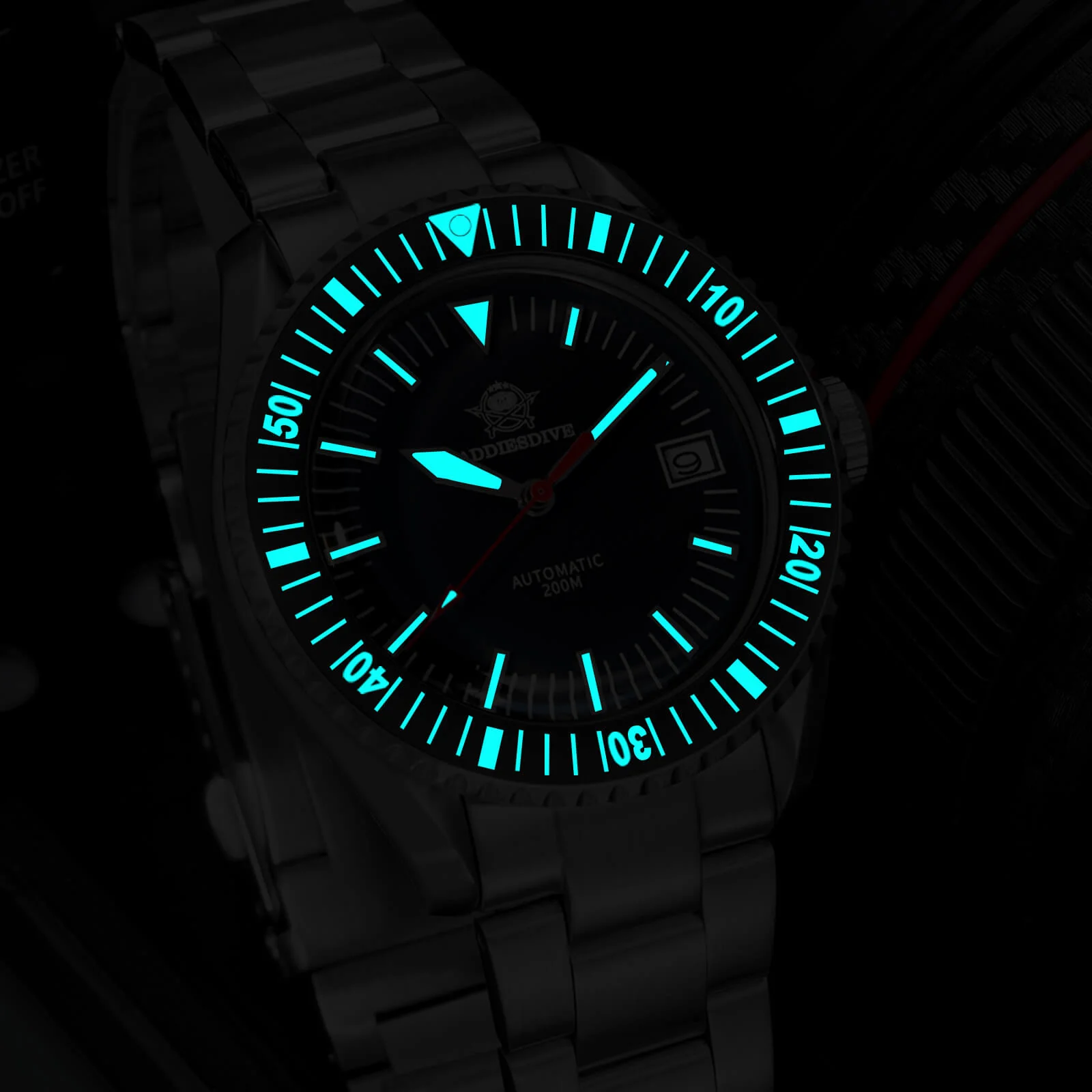 Addiesdive Pot Cover Diver Watch AD2060 - Image 7