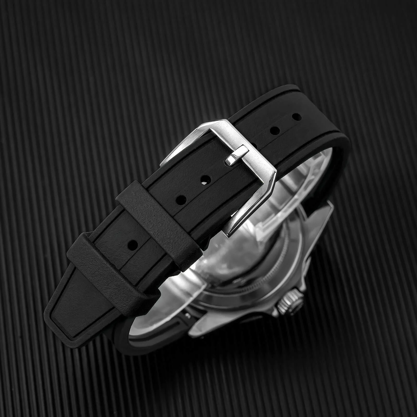 ADDIESDIVE Premium Flat-End Fluororubber Watch Strap 20mm - Image 11
