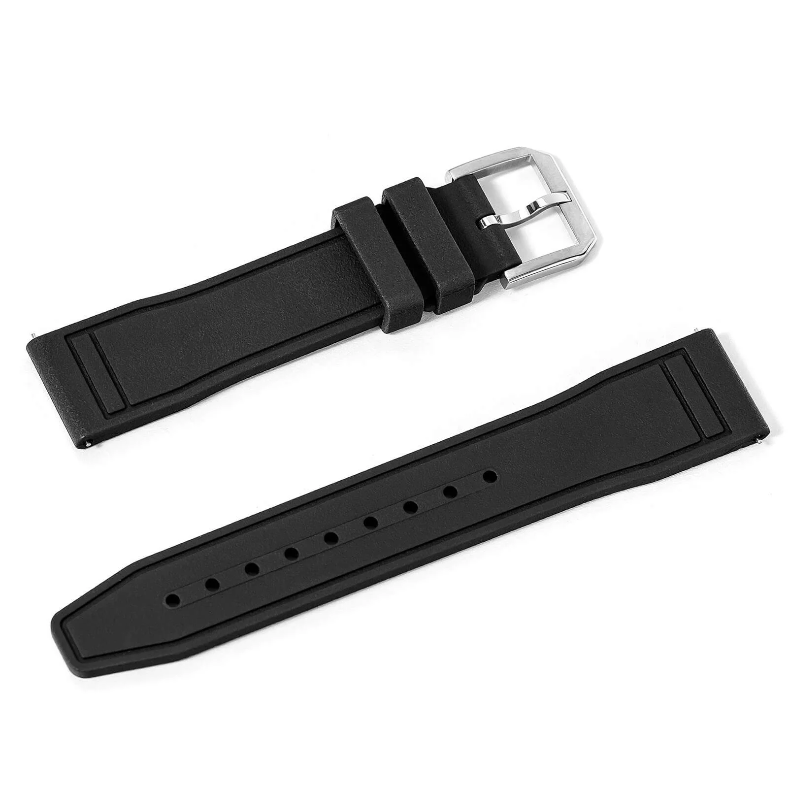 ADDIESDIVE Premium Flat-End Fluororubber Watch Strap 20mm - Image 2