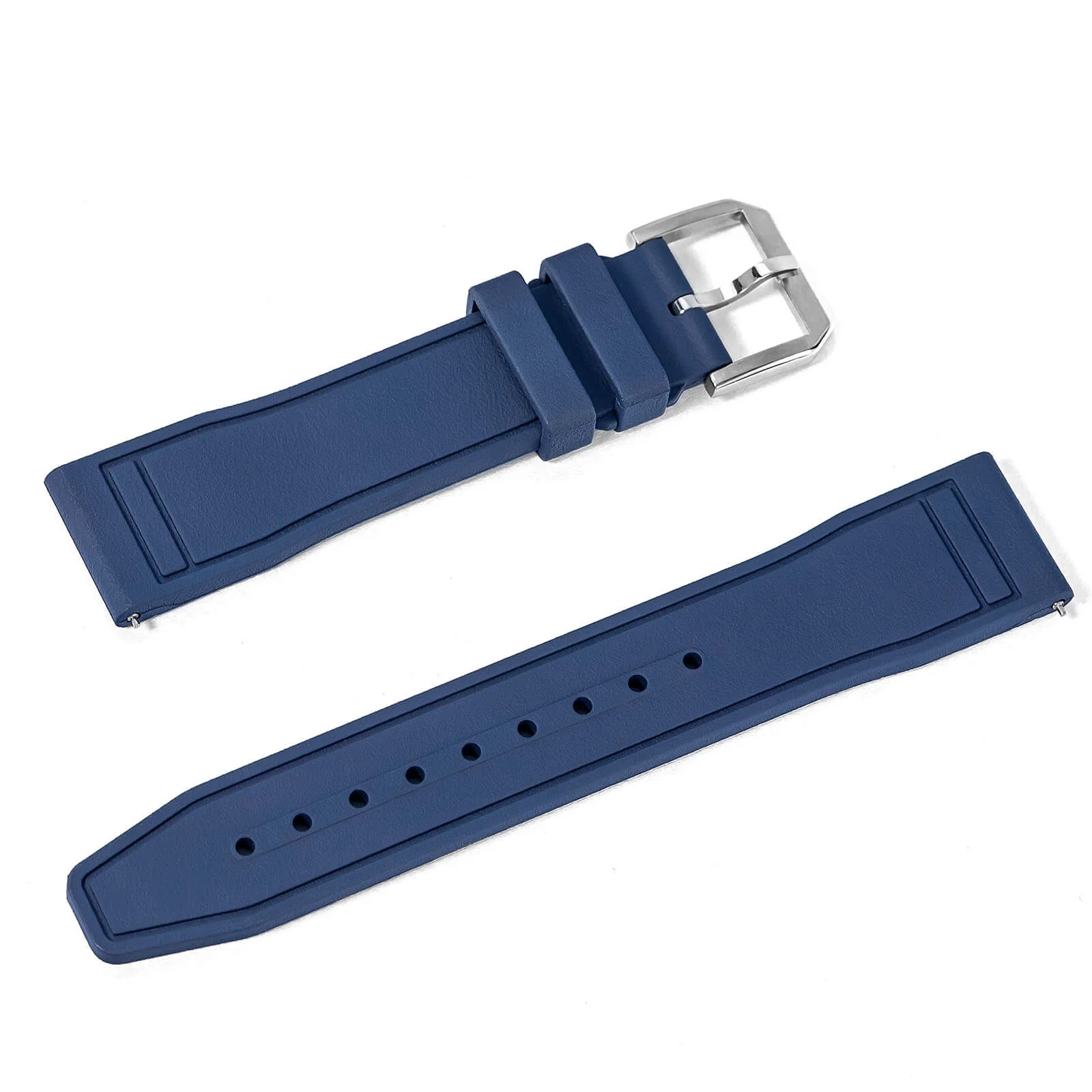 ADDIESDIVE Premium Flat-End Fluororubber Watch Strap 20mm - Image 3