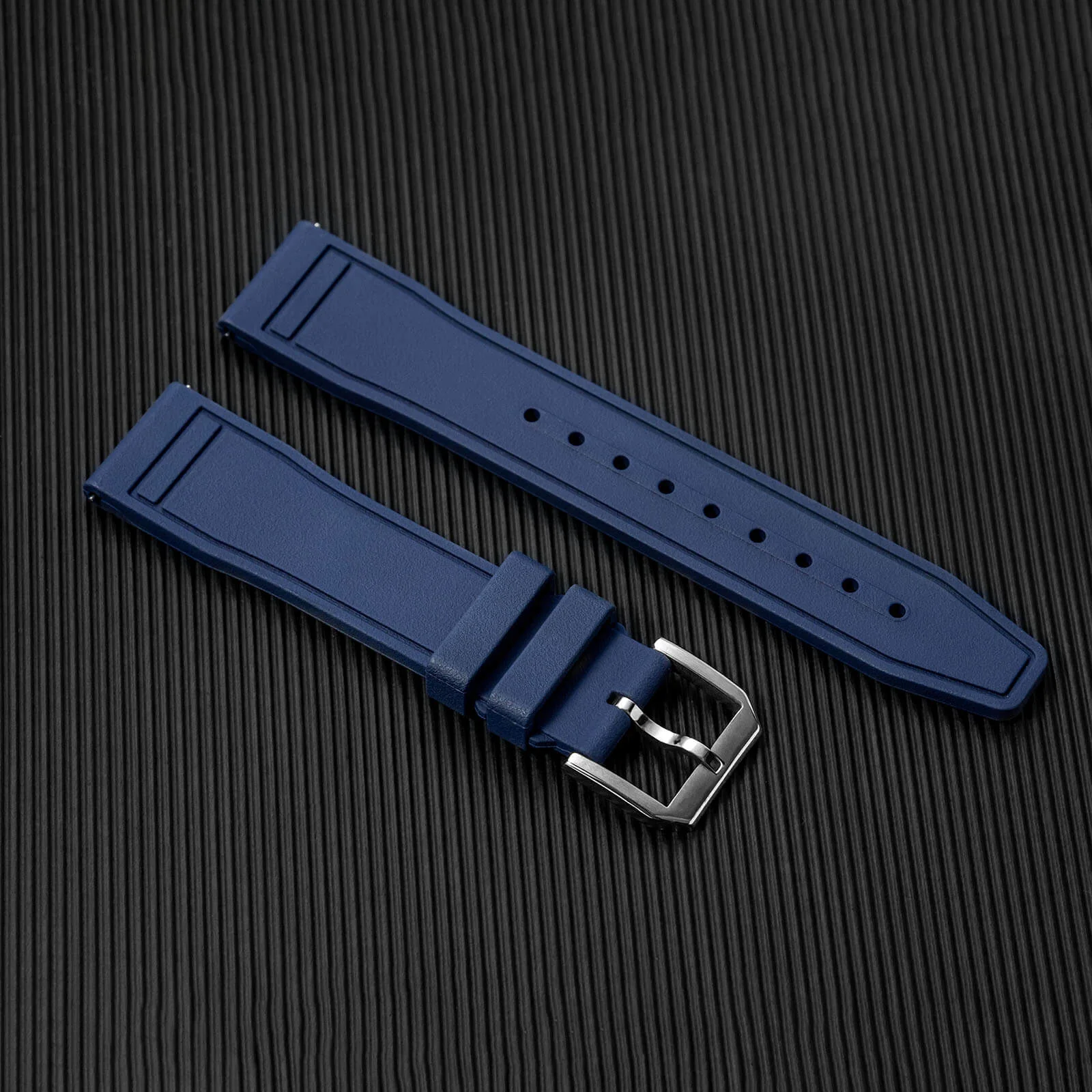 ADDIESDIVE Premium Flat-End Fluororubber Watch Strap 20mm - Image 8