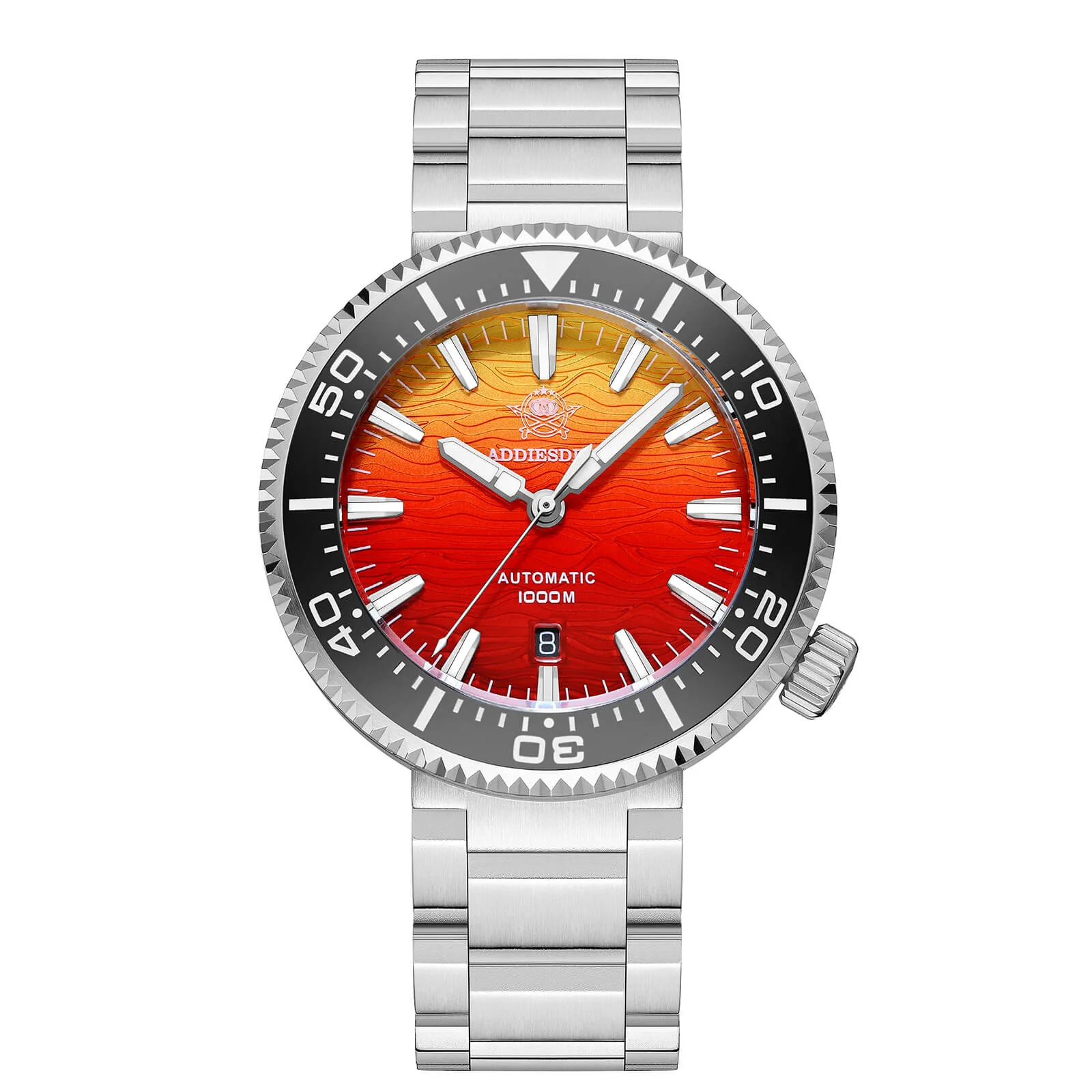 🔥Anniversary Sale🔥Addiesdive 46mm Puck Style Diver Watch AD2526 – 1000M Water Resistant, Japan 8215 Automatic