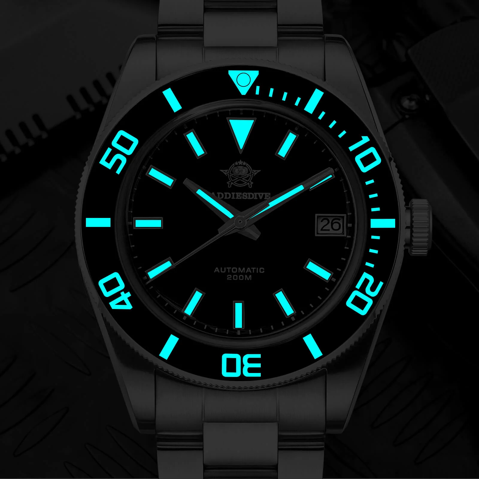Addiesdive Retro Sub 39mm NH35 Men Watch AD2084 - Image 12