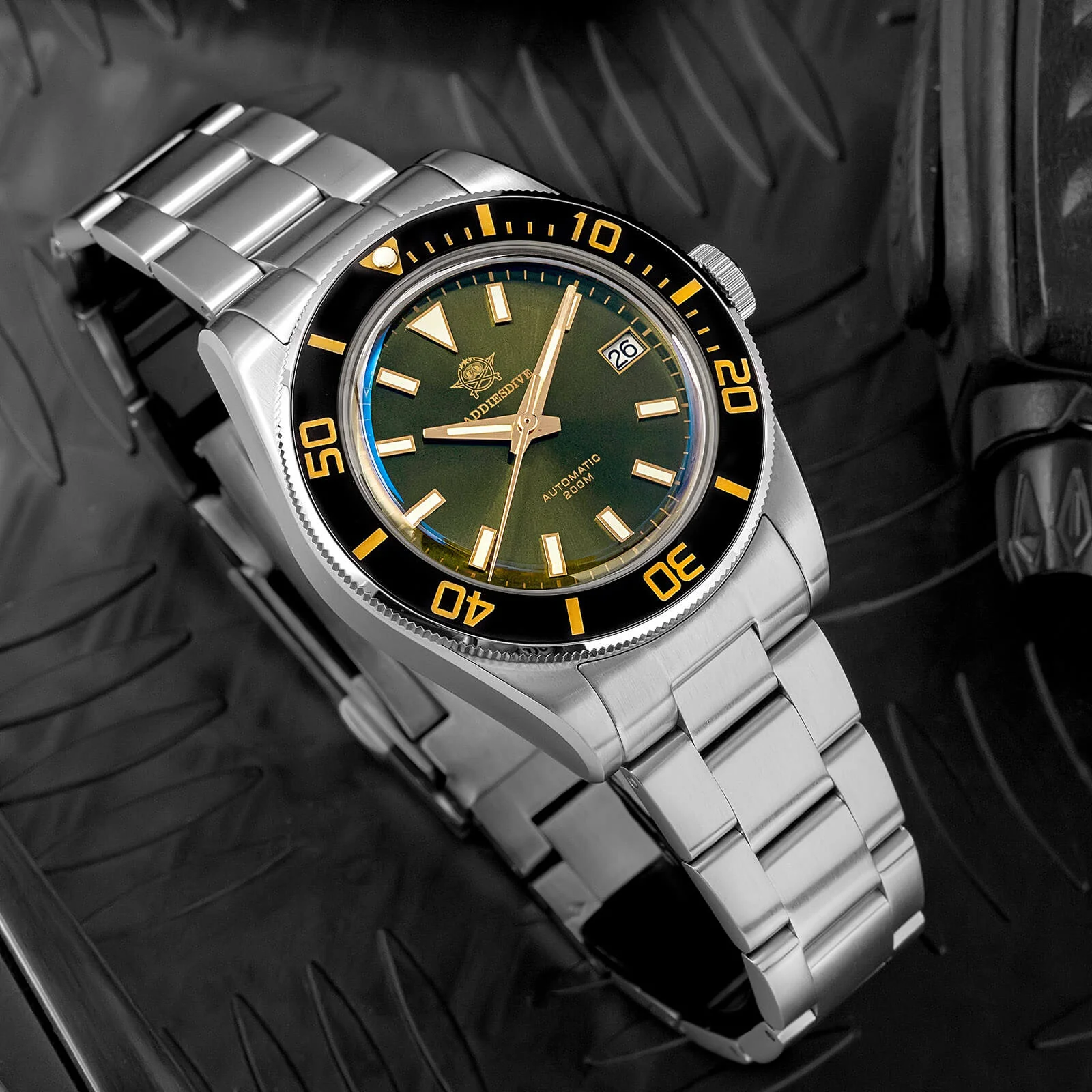Addiesdive Retro Sub 39mm NH35 Men Watch AD2084 - Image 21