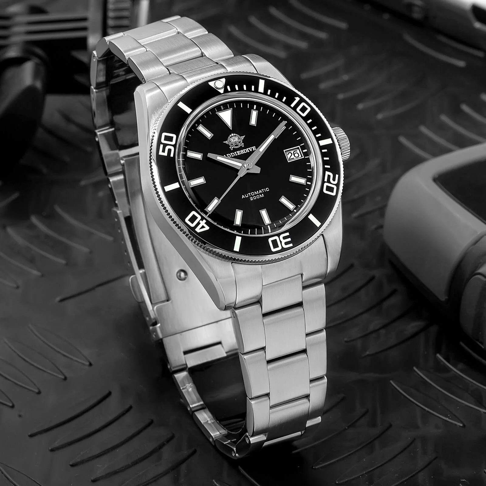 Addiesdive Retro Sub 39mm NH35 Men Watch AD2084 - Image 8