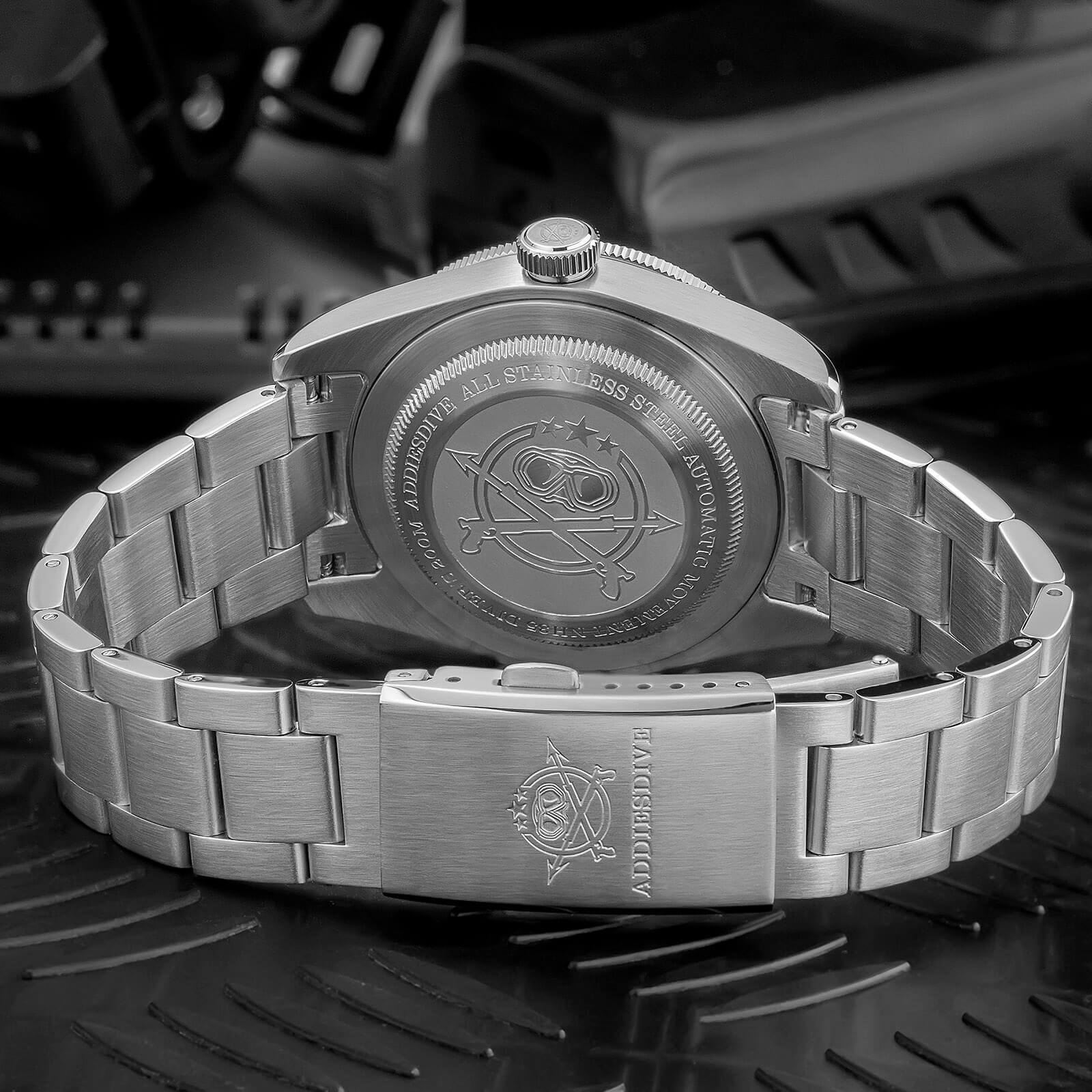 Addiesdive Retro Sub 39mm NH35 Men Watch AD2084 - Image 9