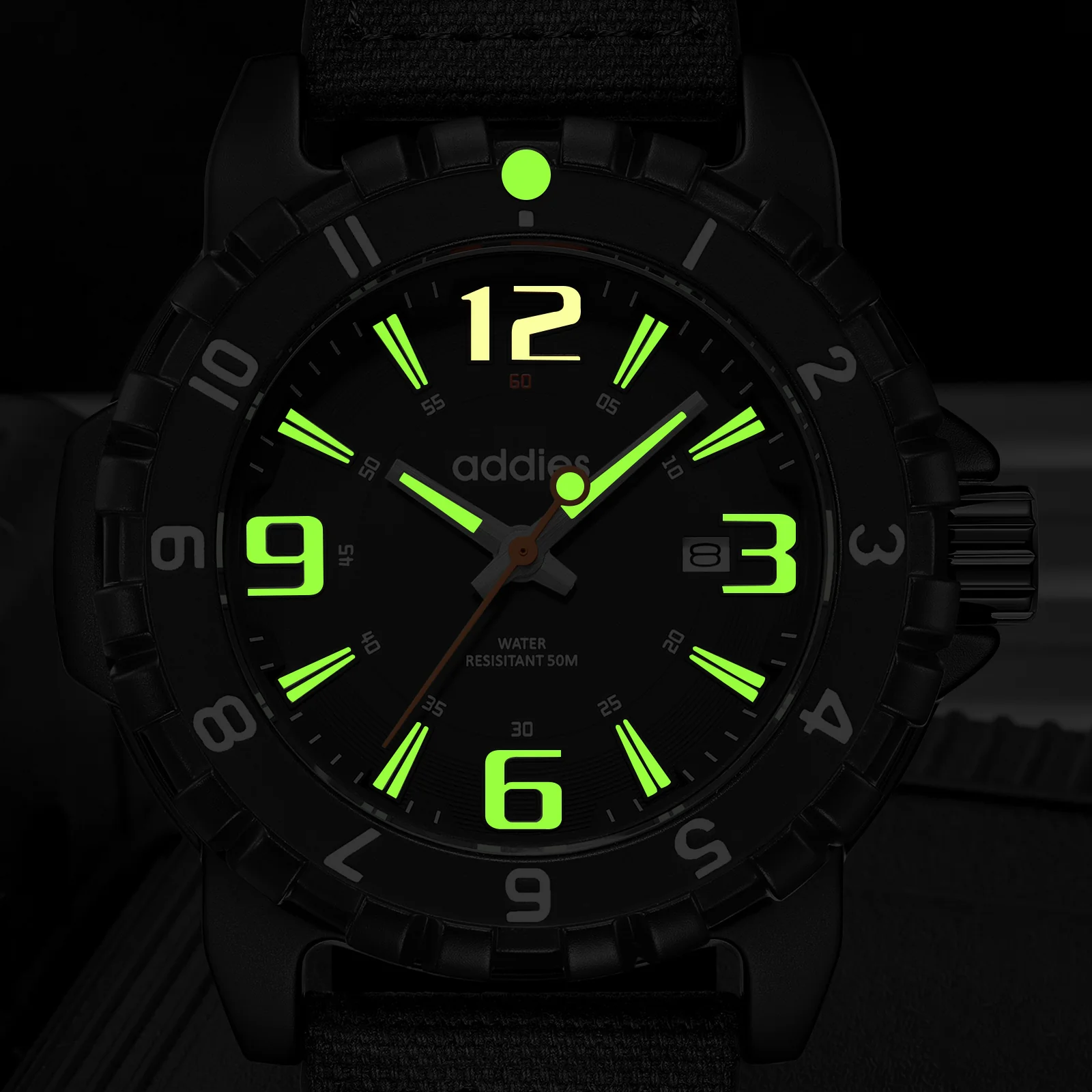 ADDIES Sporty Quartz Watch MY-057 , 50m Waterproof - Image 19