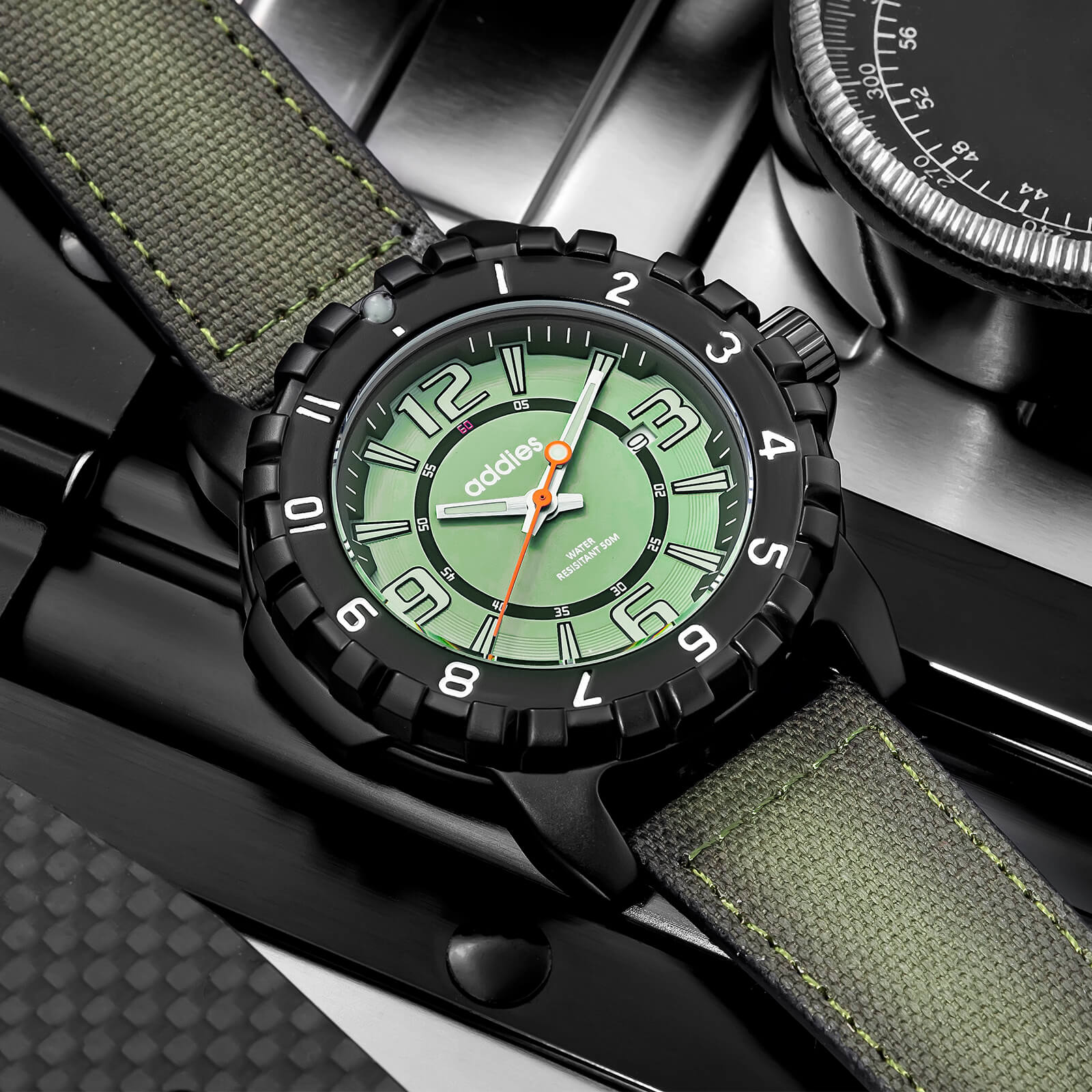ADDIES Sporty Quartz Watch MY-057 , 50m Waterproof - Image 8