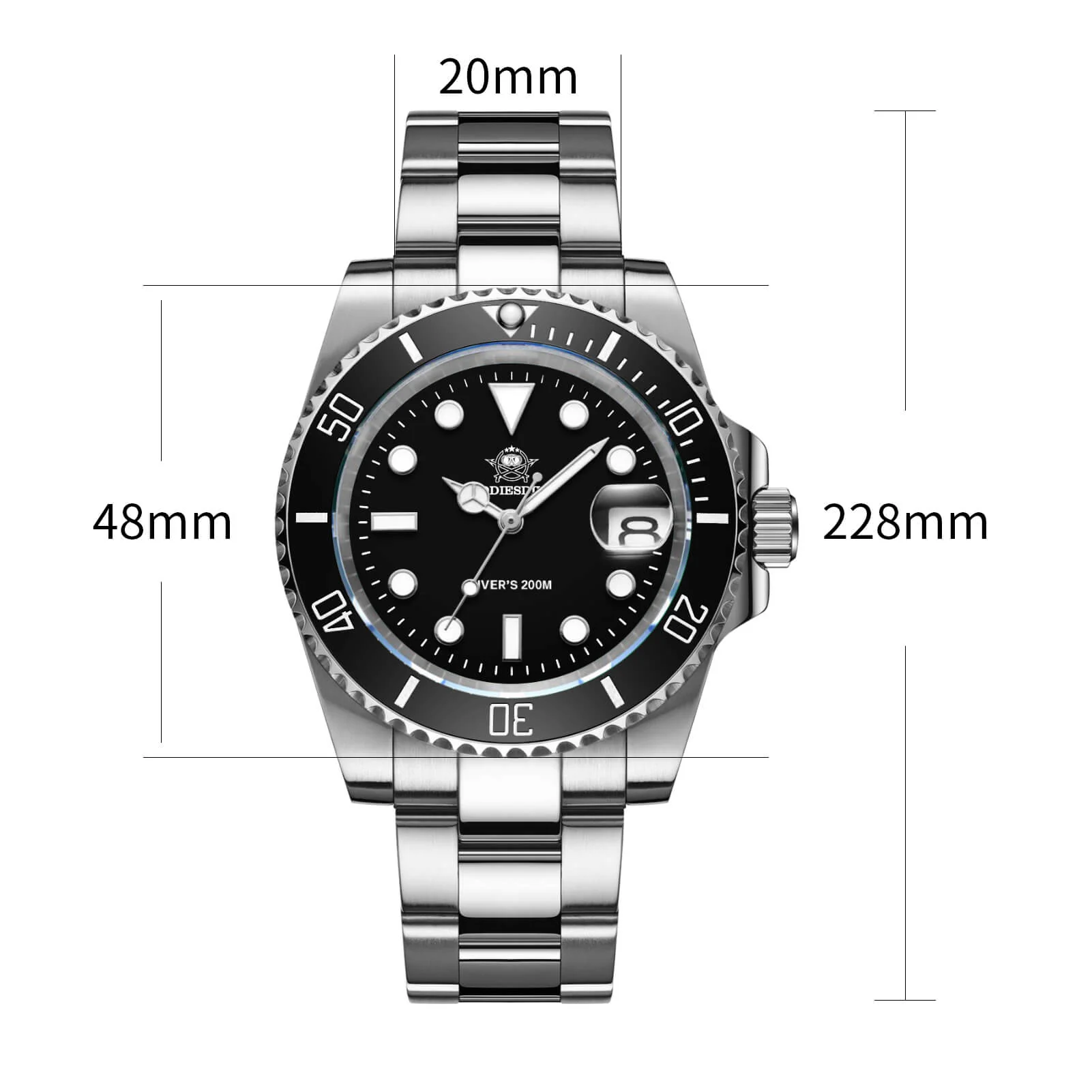ADDIESDIVE Sub Quartz Watch Diver's 200M （H3QZ） - Image 16