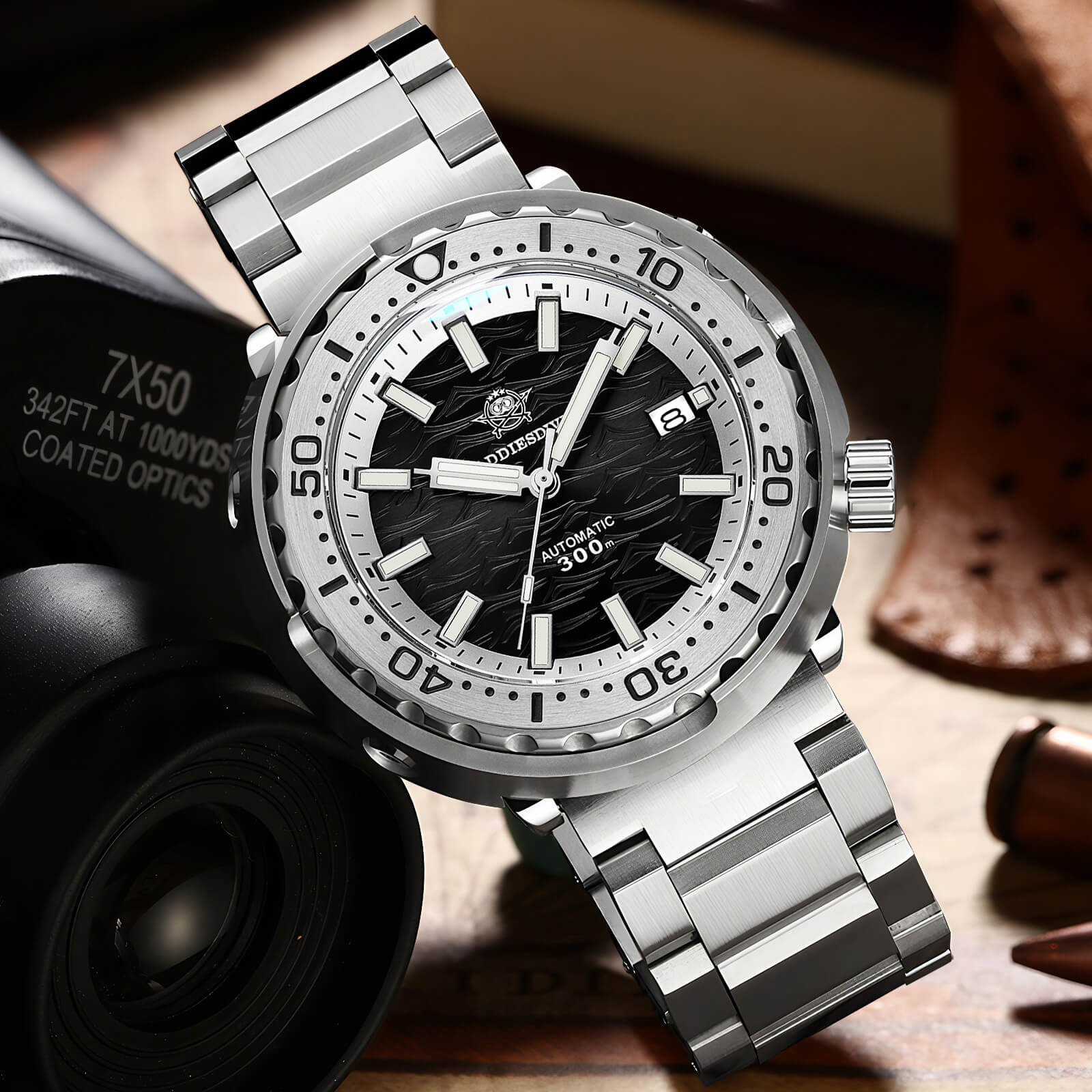 Addiesdive Tuna Diver Automatic Watch AD2098 - Image 14