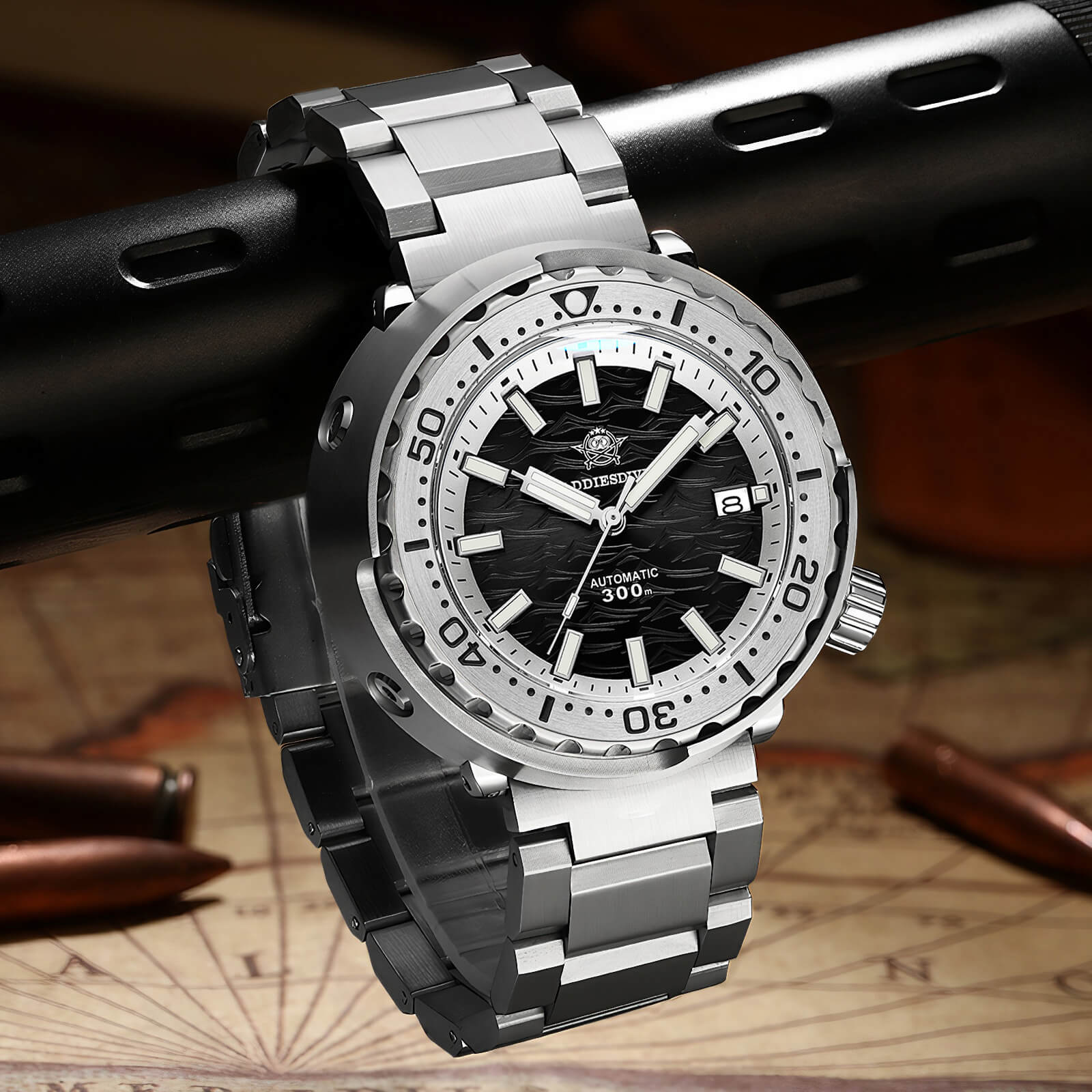 Addiesdive Tuna Diver Automatic Watch AD2098 - Image 15